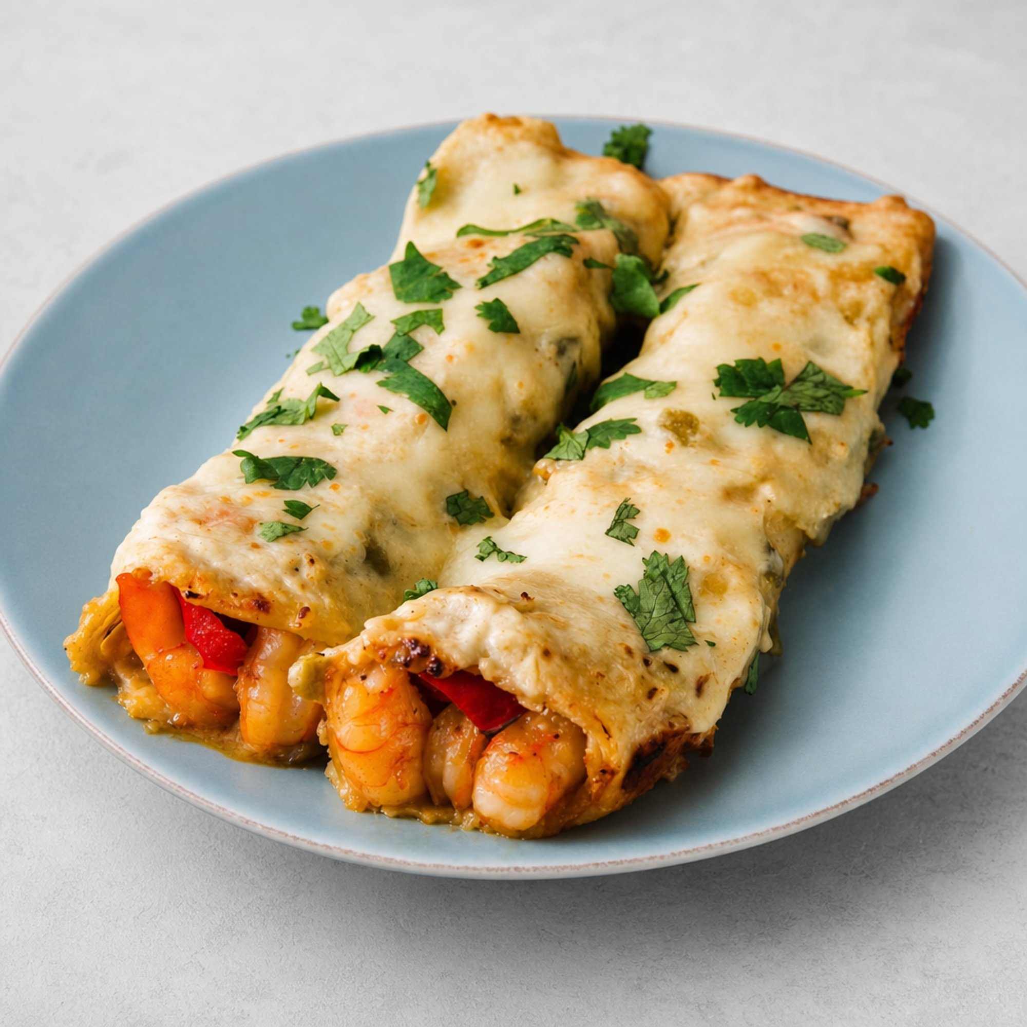 Shrimp Enchiladas