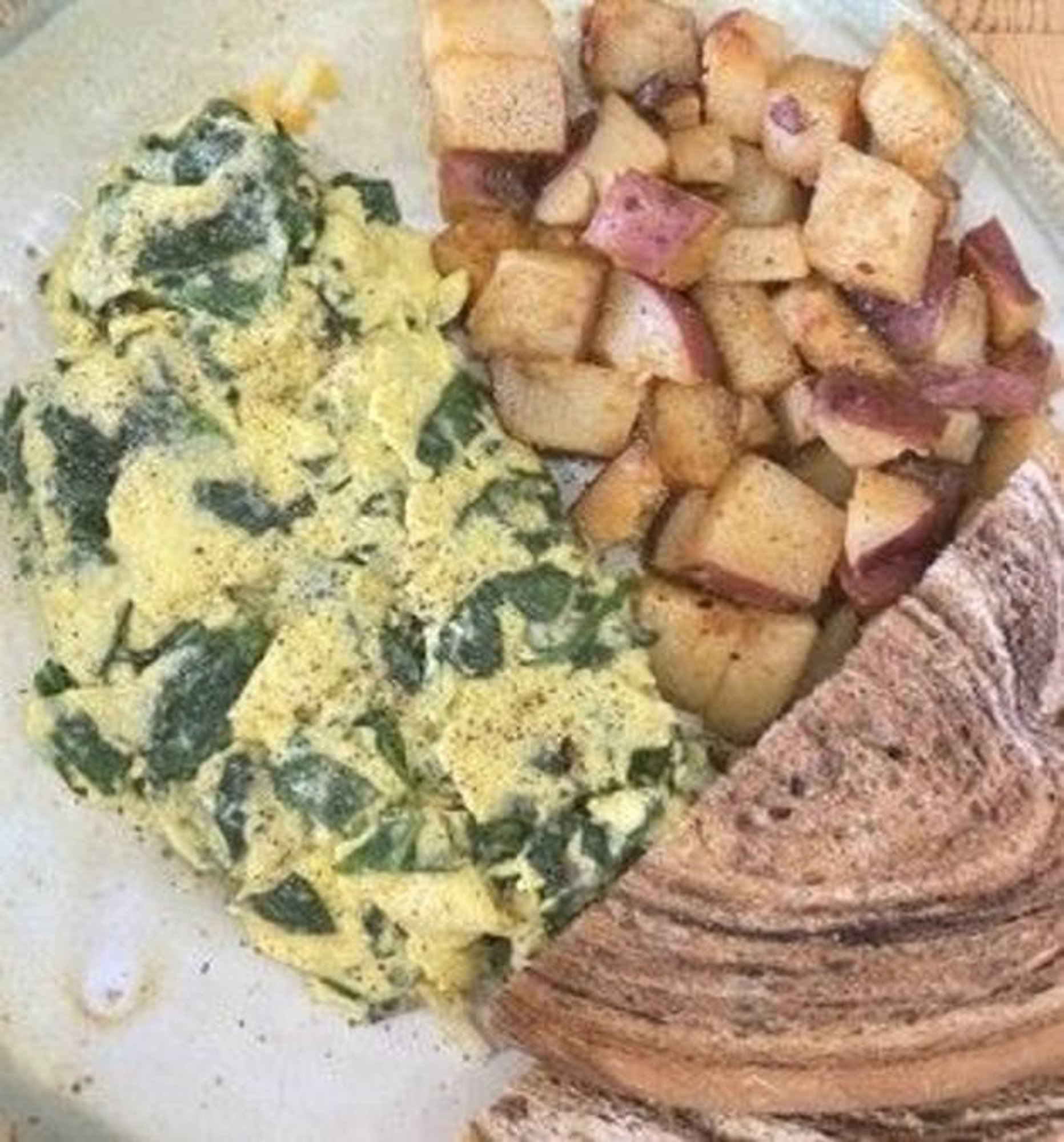 Spinach Omelet