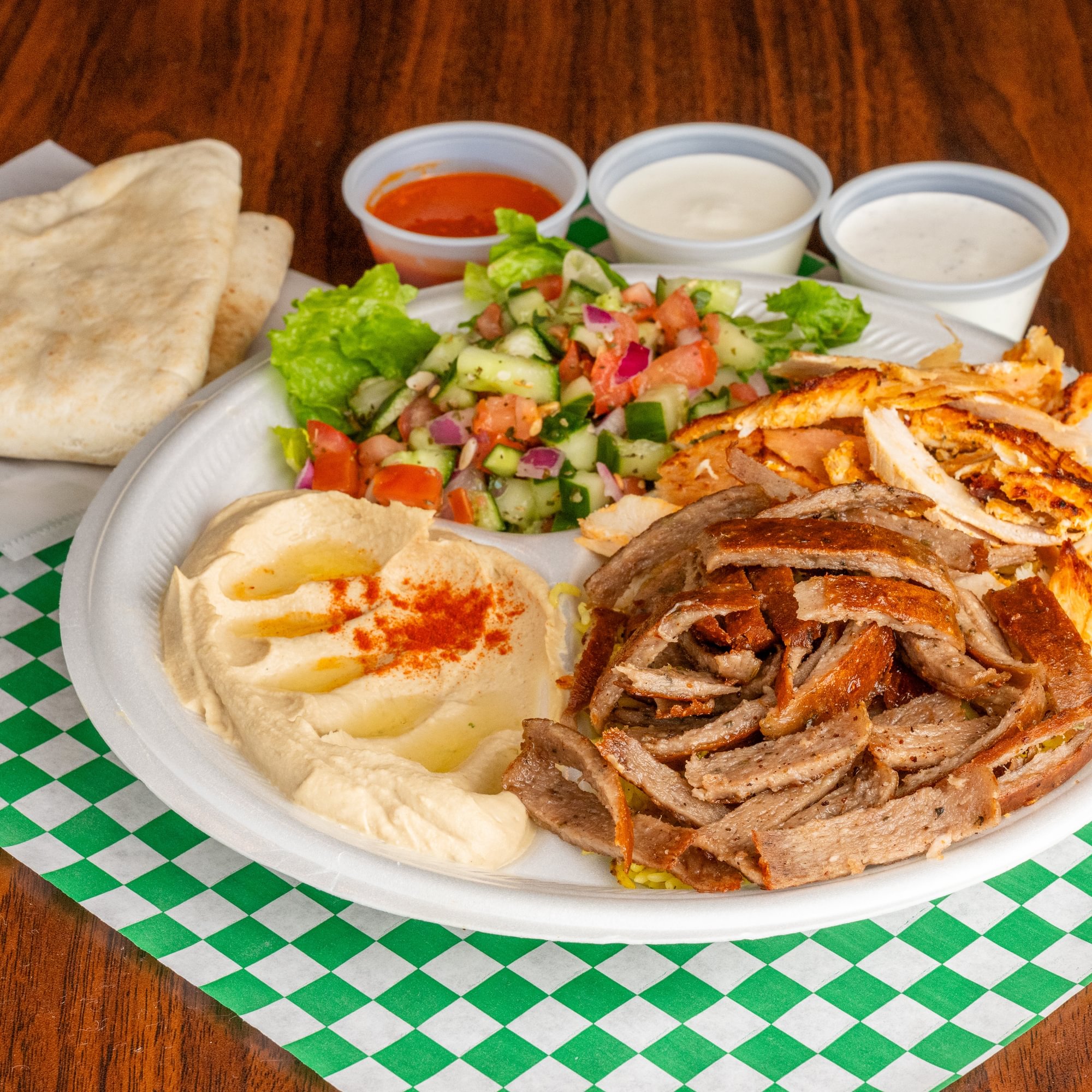 Chicken and Gyro Plate