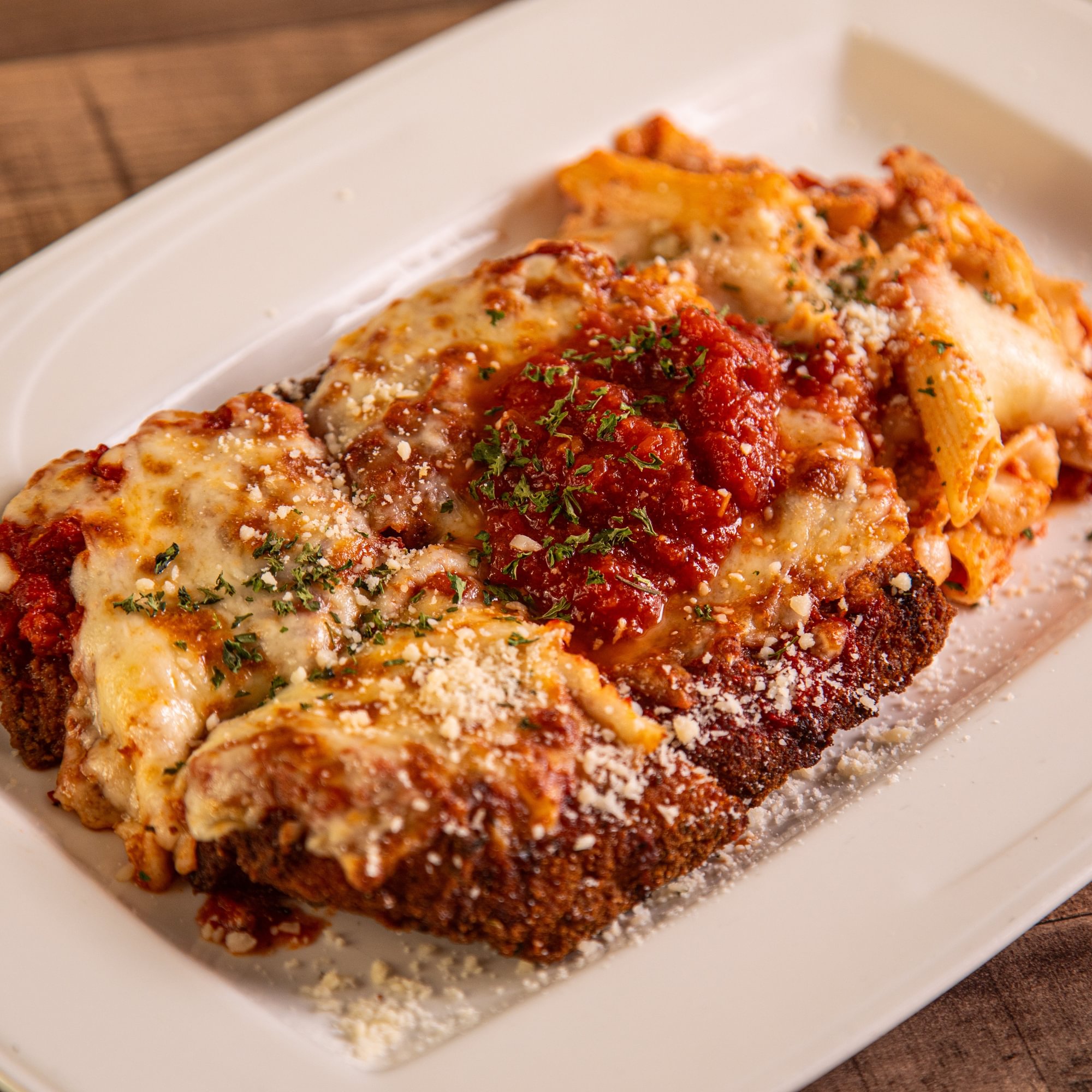 Chicken Parmigiana Lunch