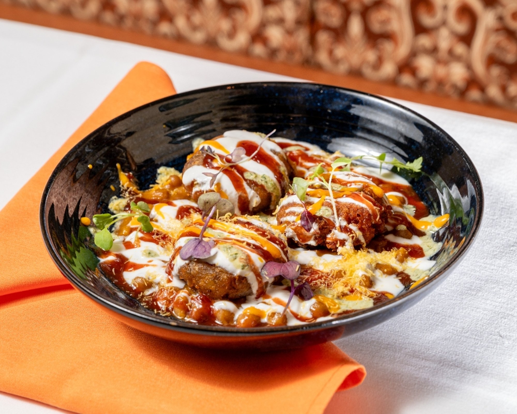 ALOO TIKKI CHAAT