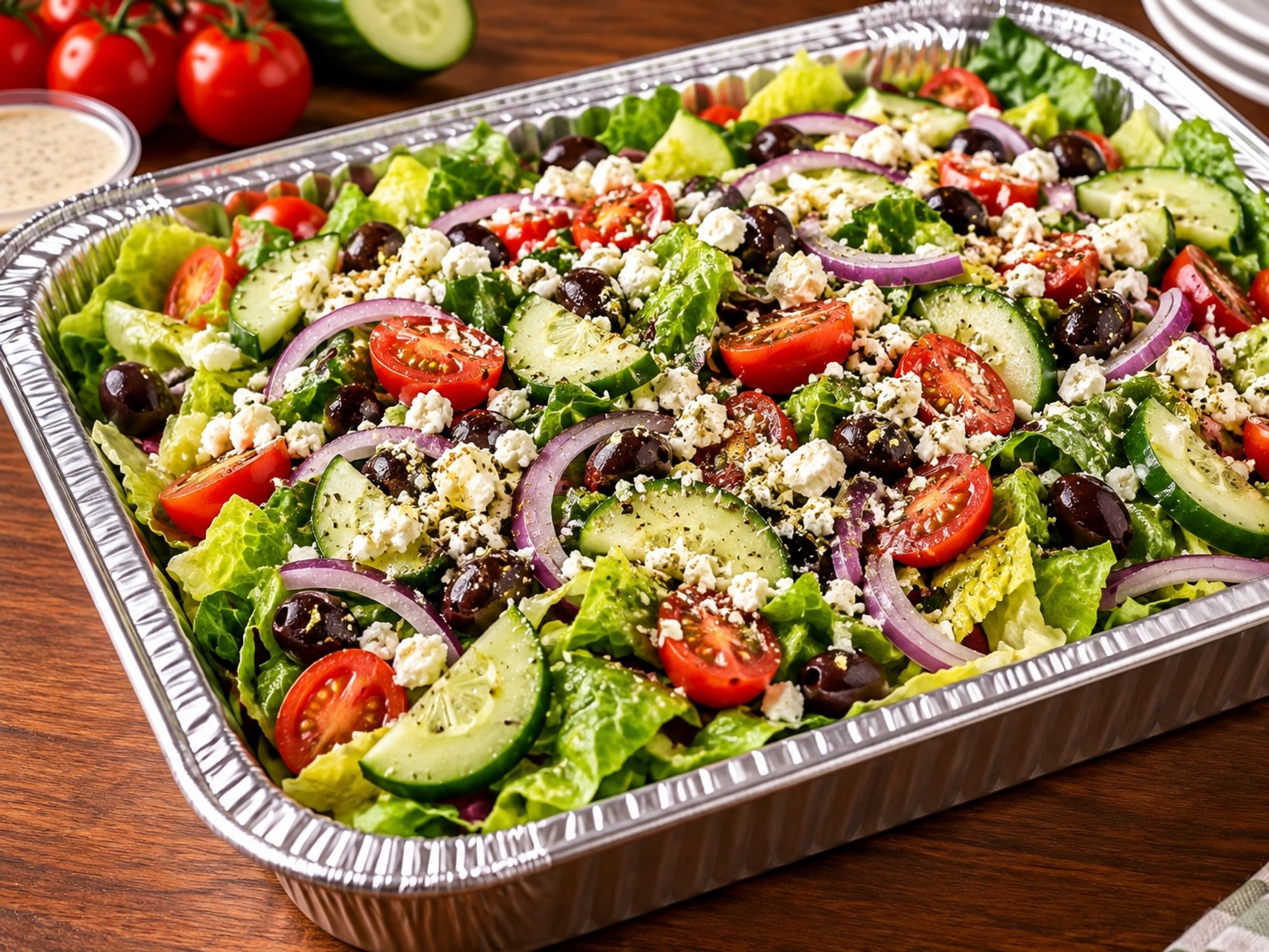 CATERING SALADS — SERVES 10