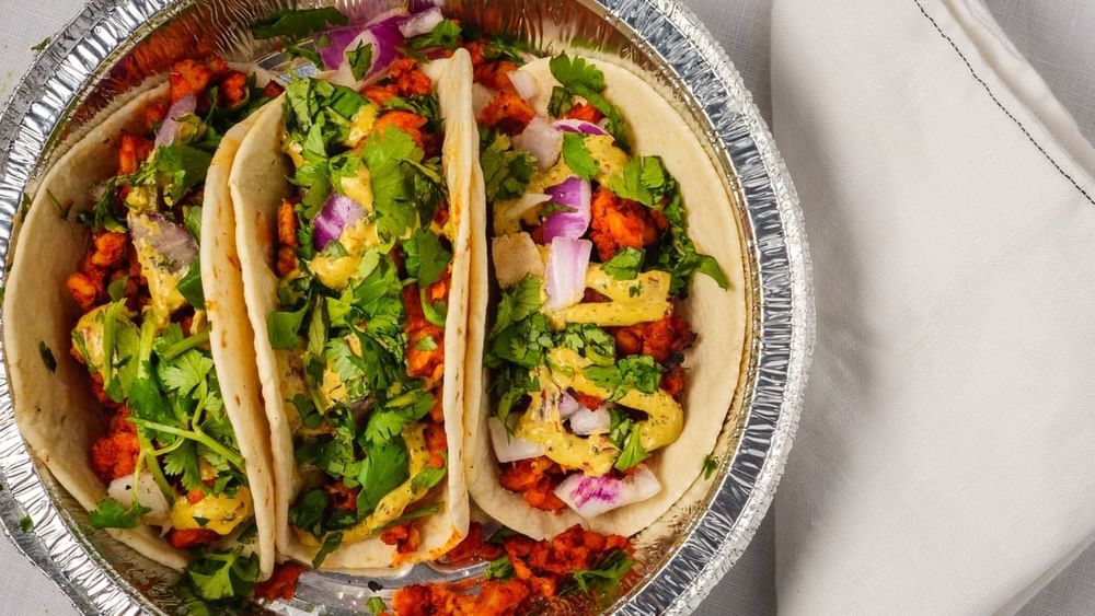 Tandoori Chicken Tacos