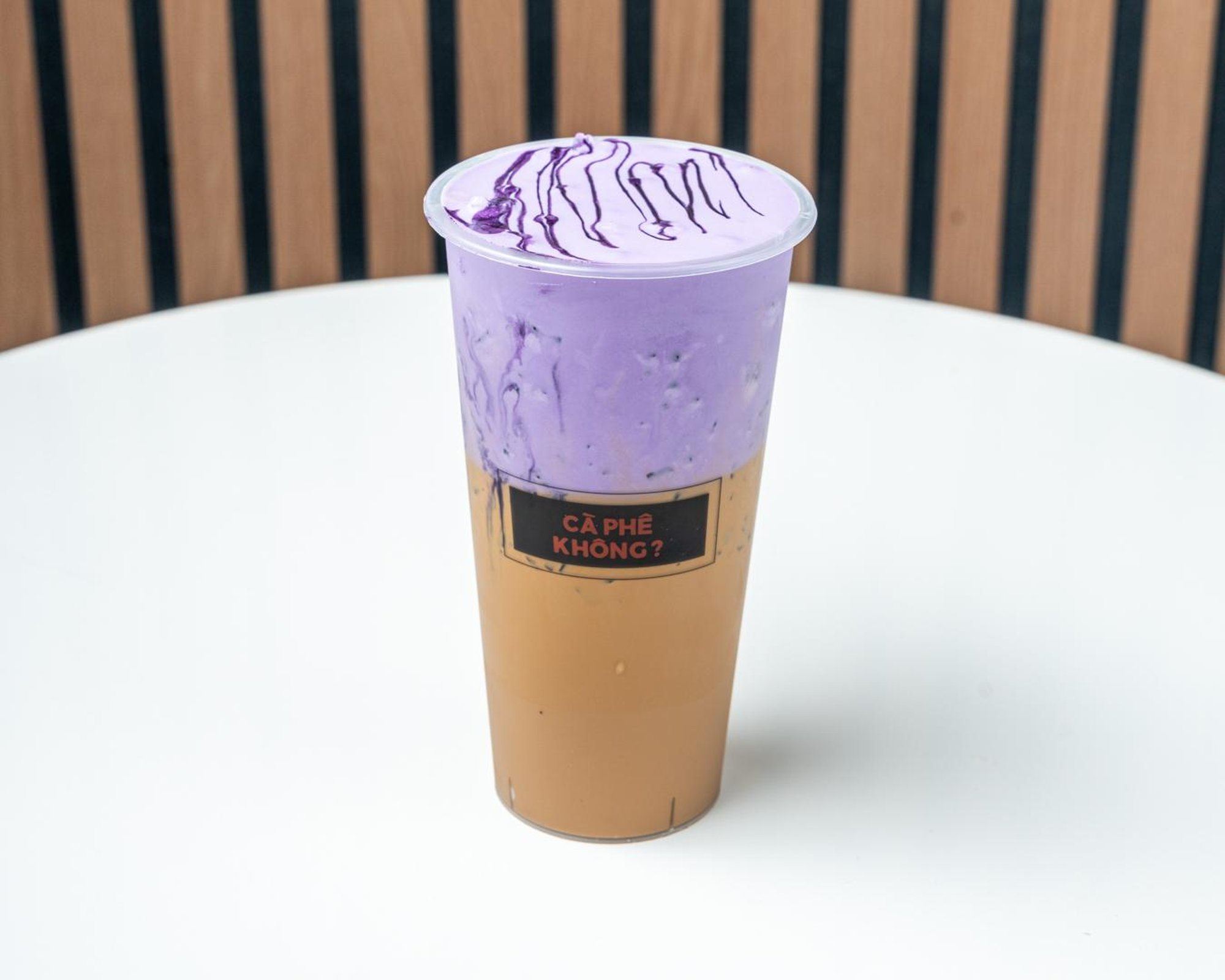 Ube Iced Coffee