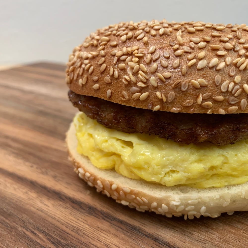 Bagel Egg & Meat.