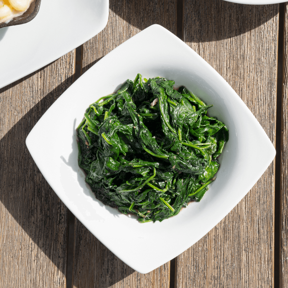 Garlicky Spinach