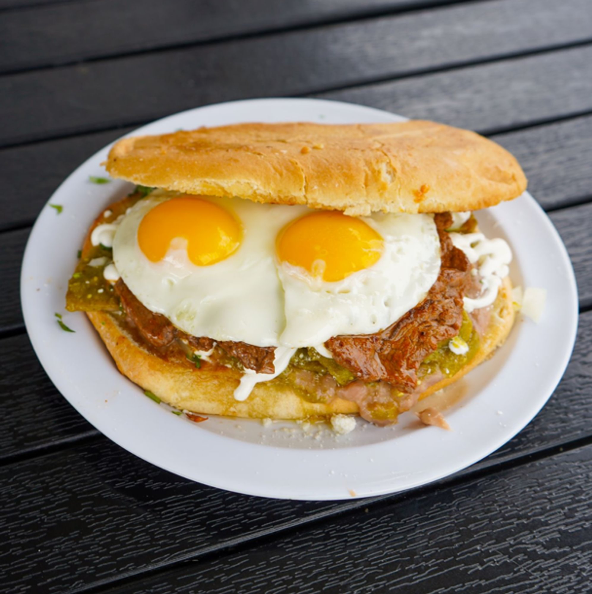 Chilaquiles Torta