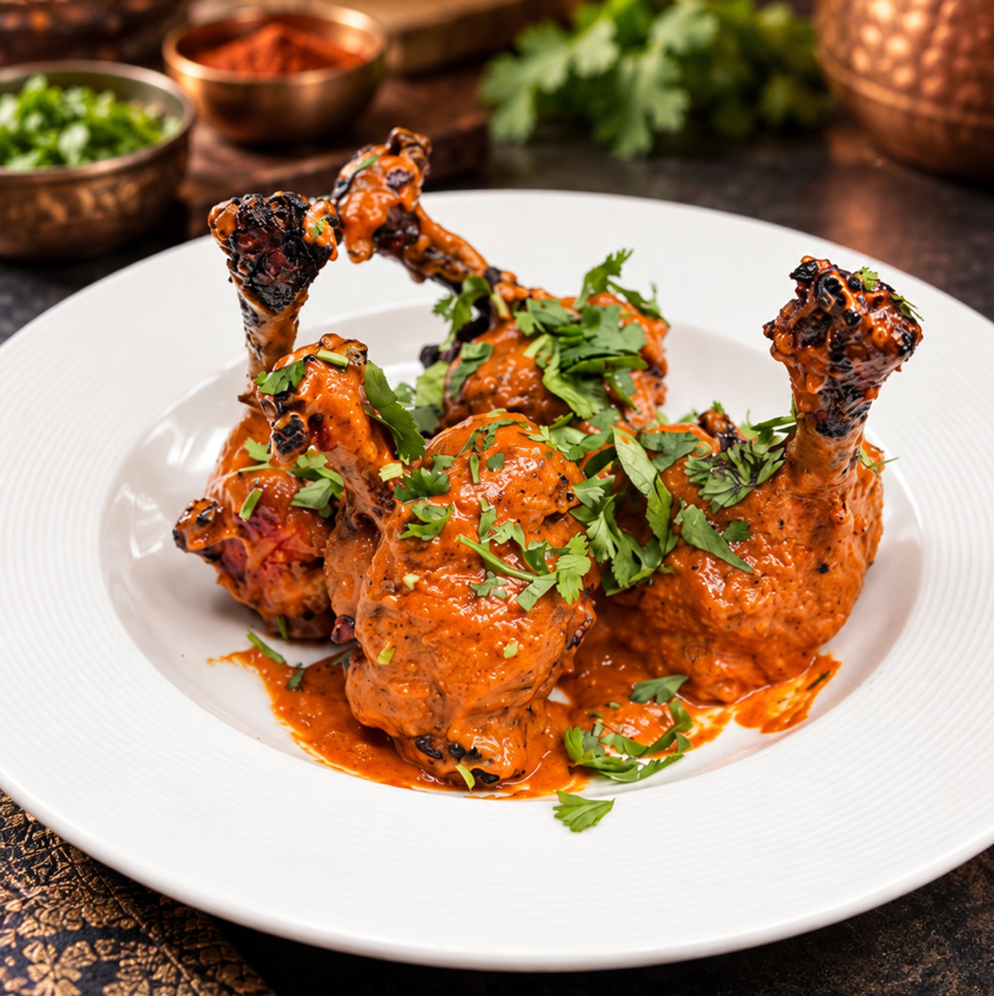 BBQ Butter Chicken chops