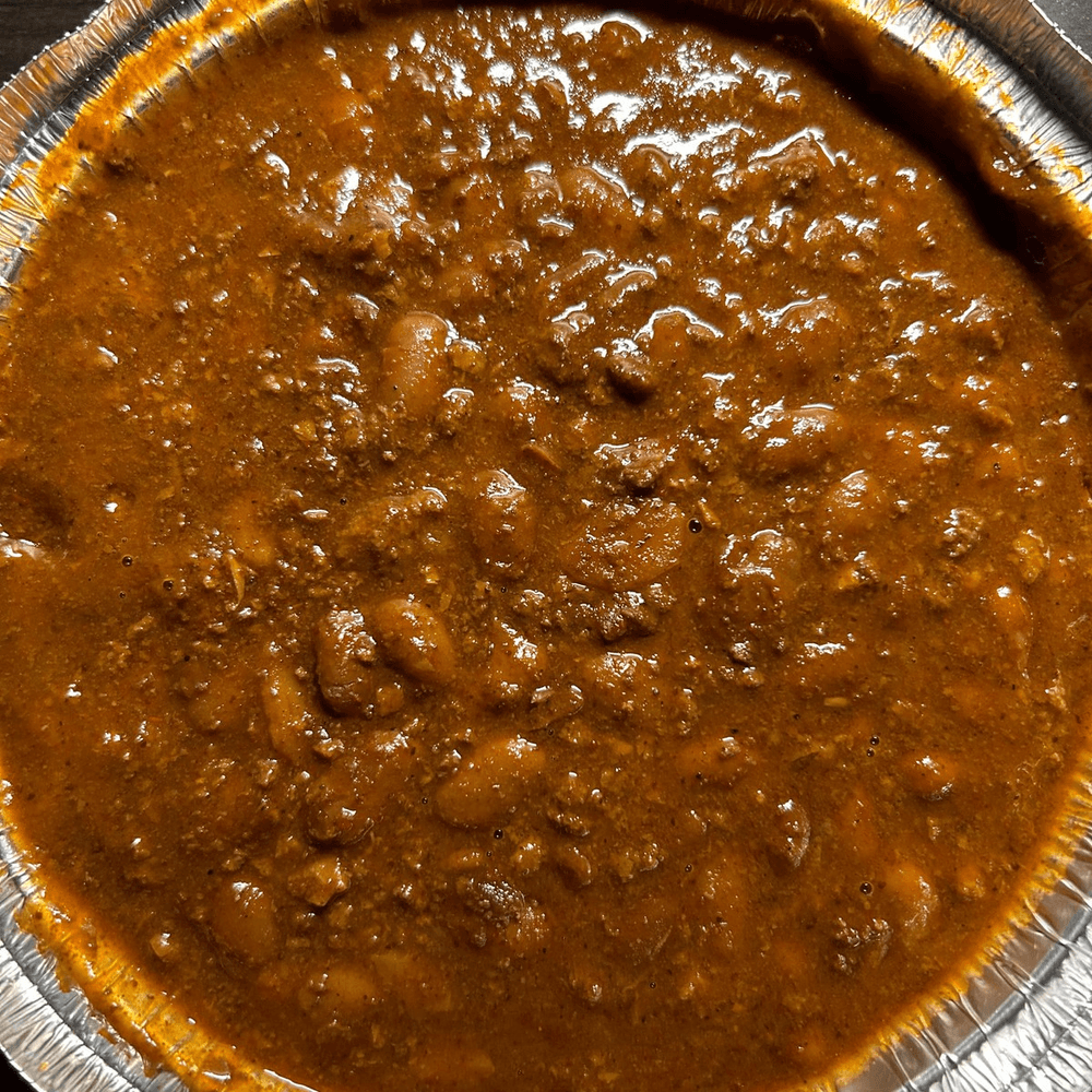 Bowl of Chili Over Rice