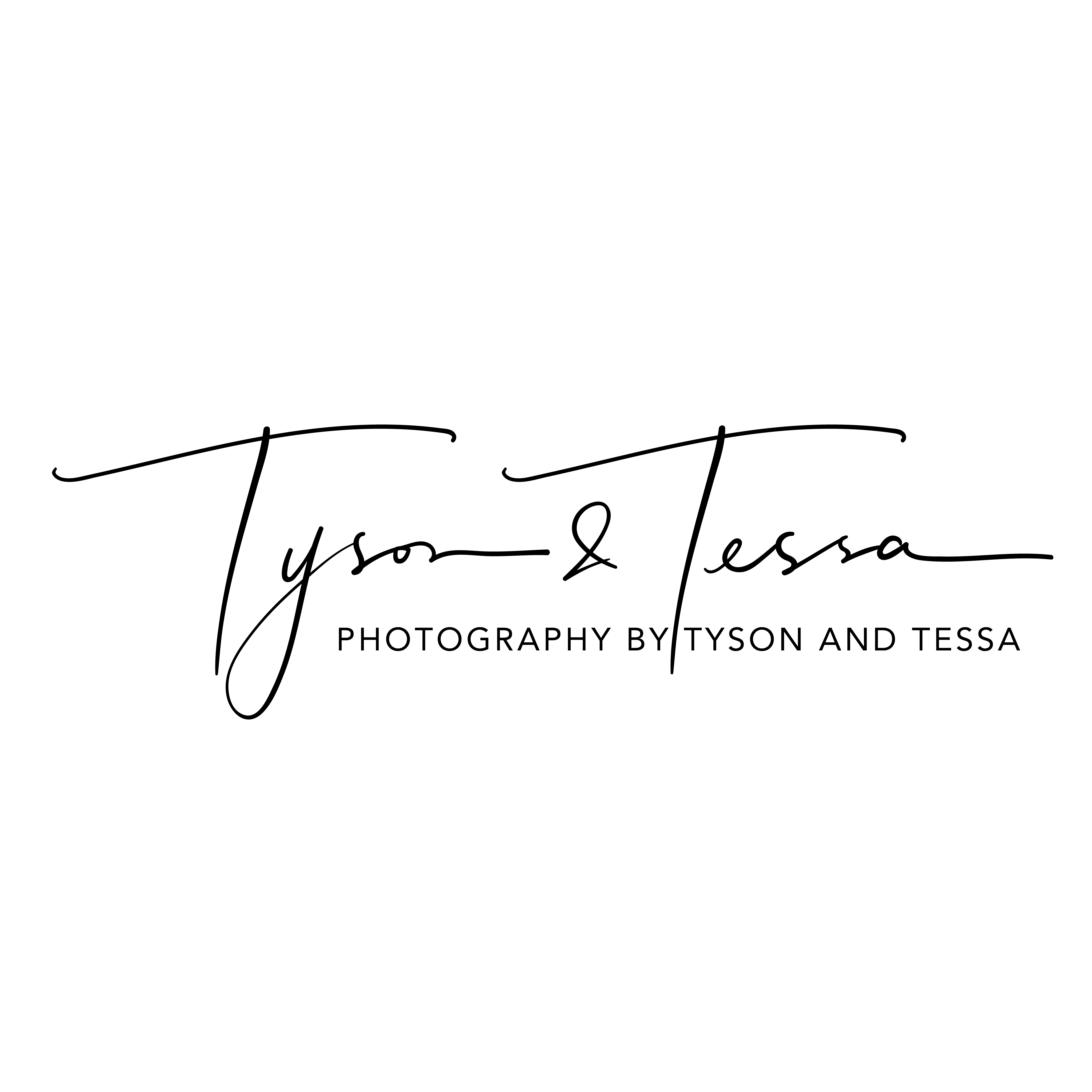 Photography by Tyson and Tessa Logo
