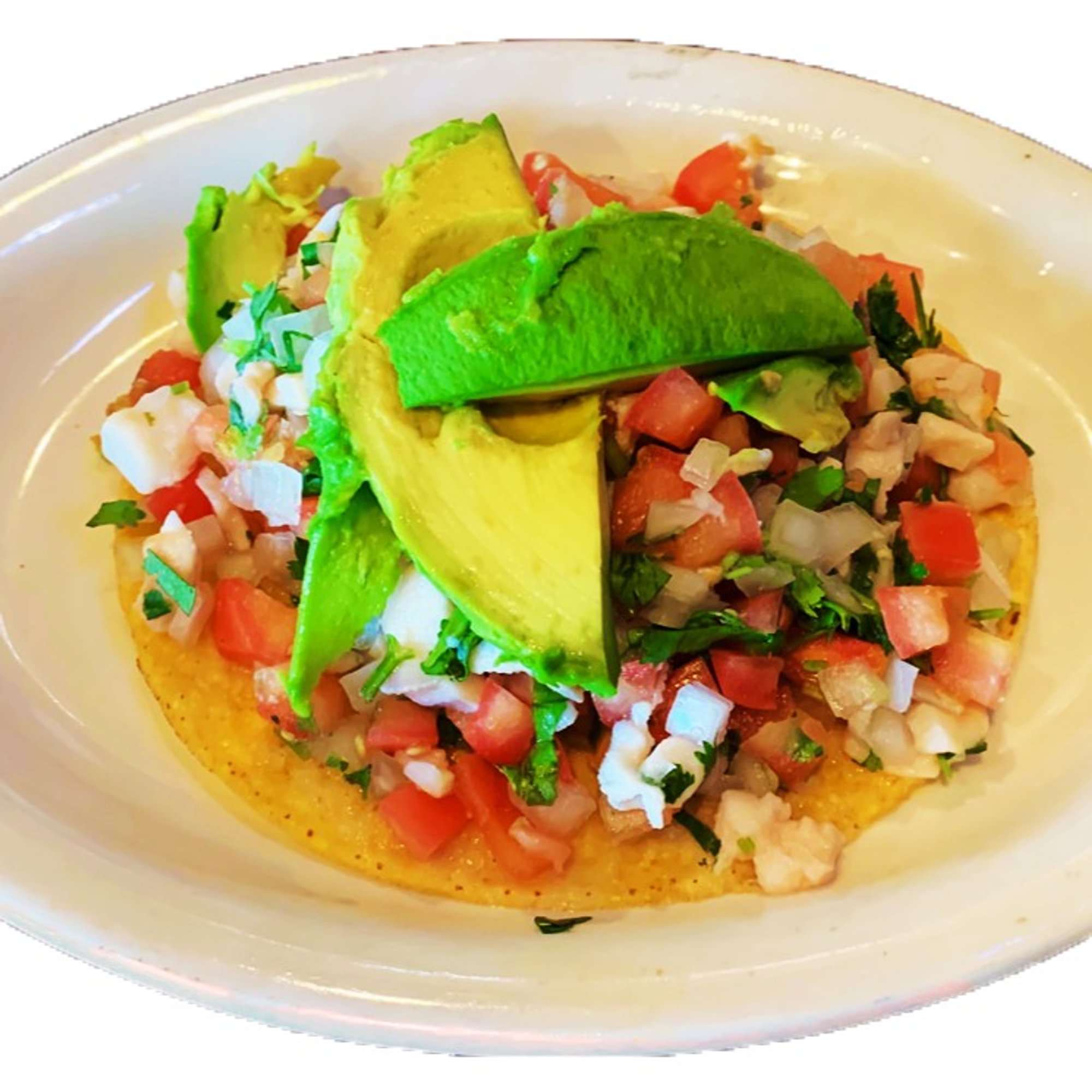 Tostada De Ceviche