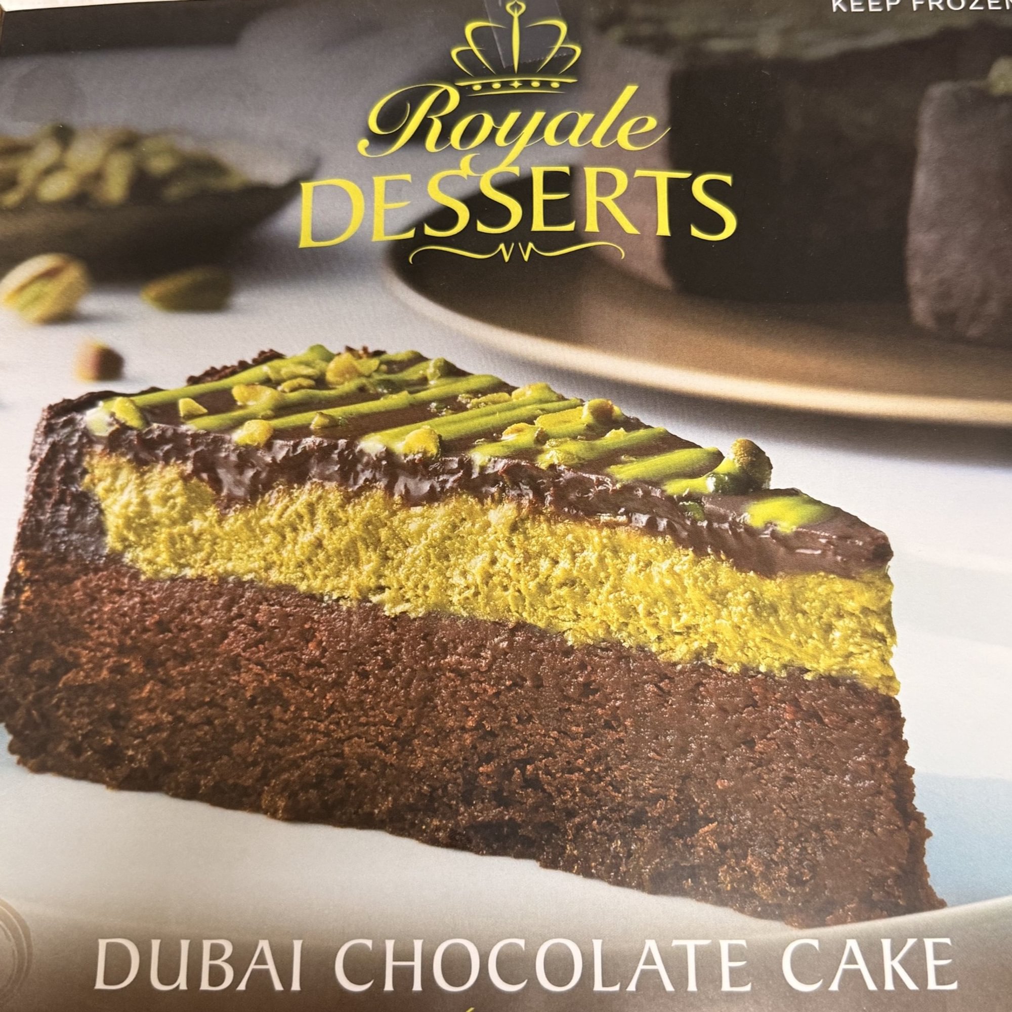 Dubai Chocolate Cake