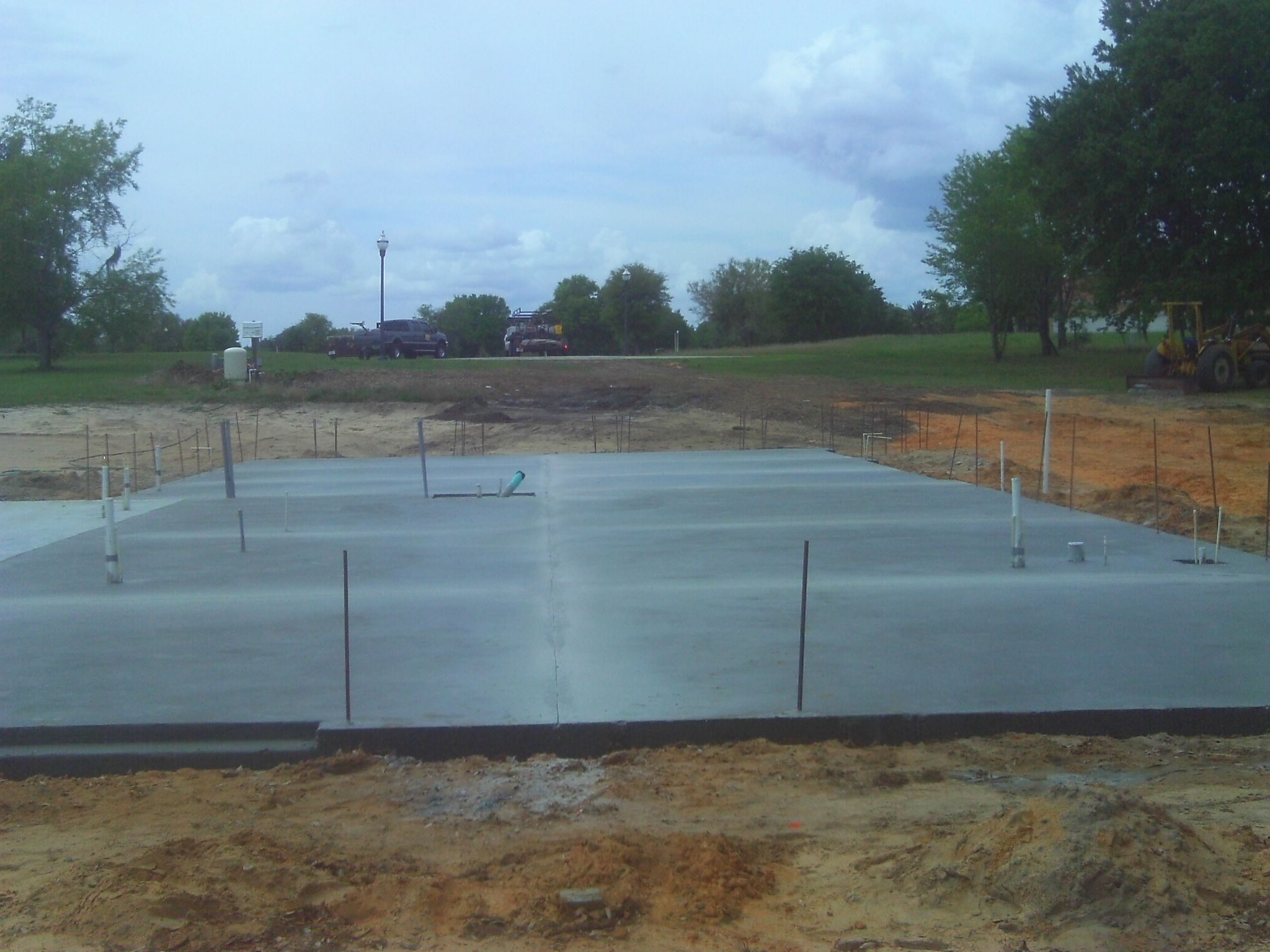 Concrete lines coupon