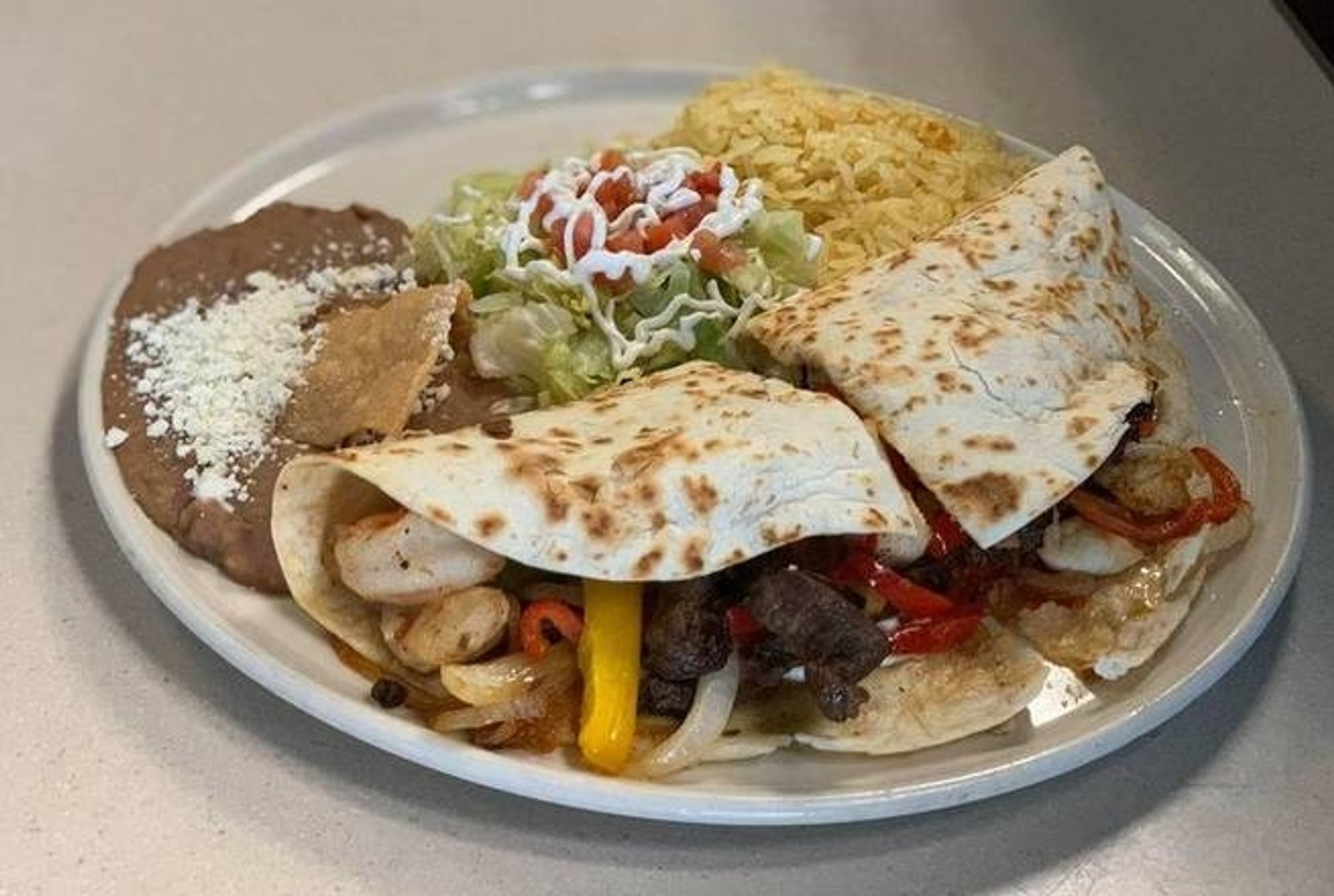 QUESADILLA FAJITAS