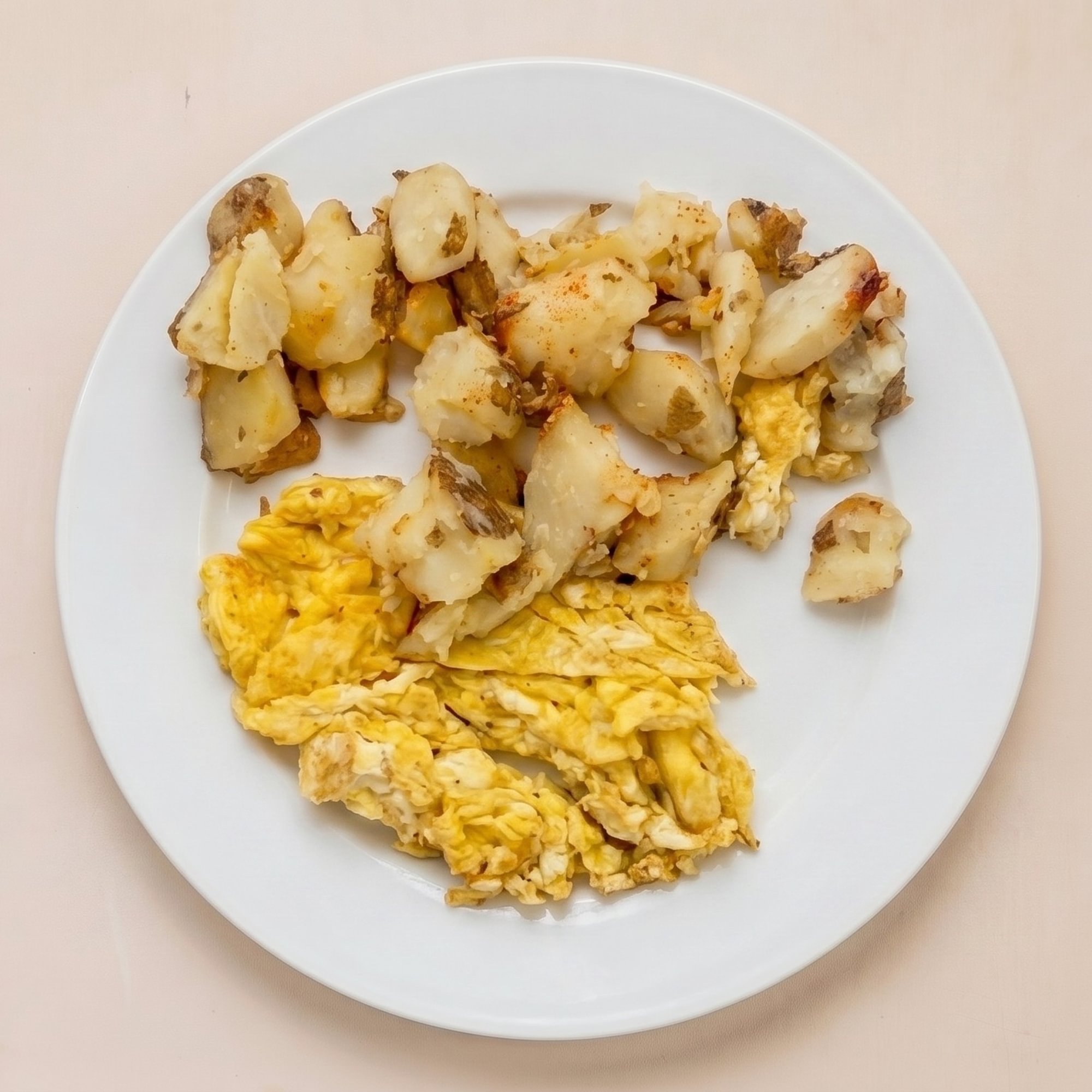 Eggs with Home Fries and Toast