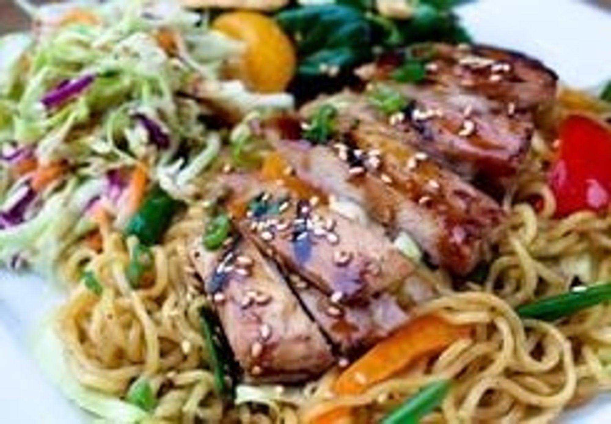 Yakisoba & Protein Combo Plate