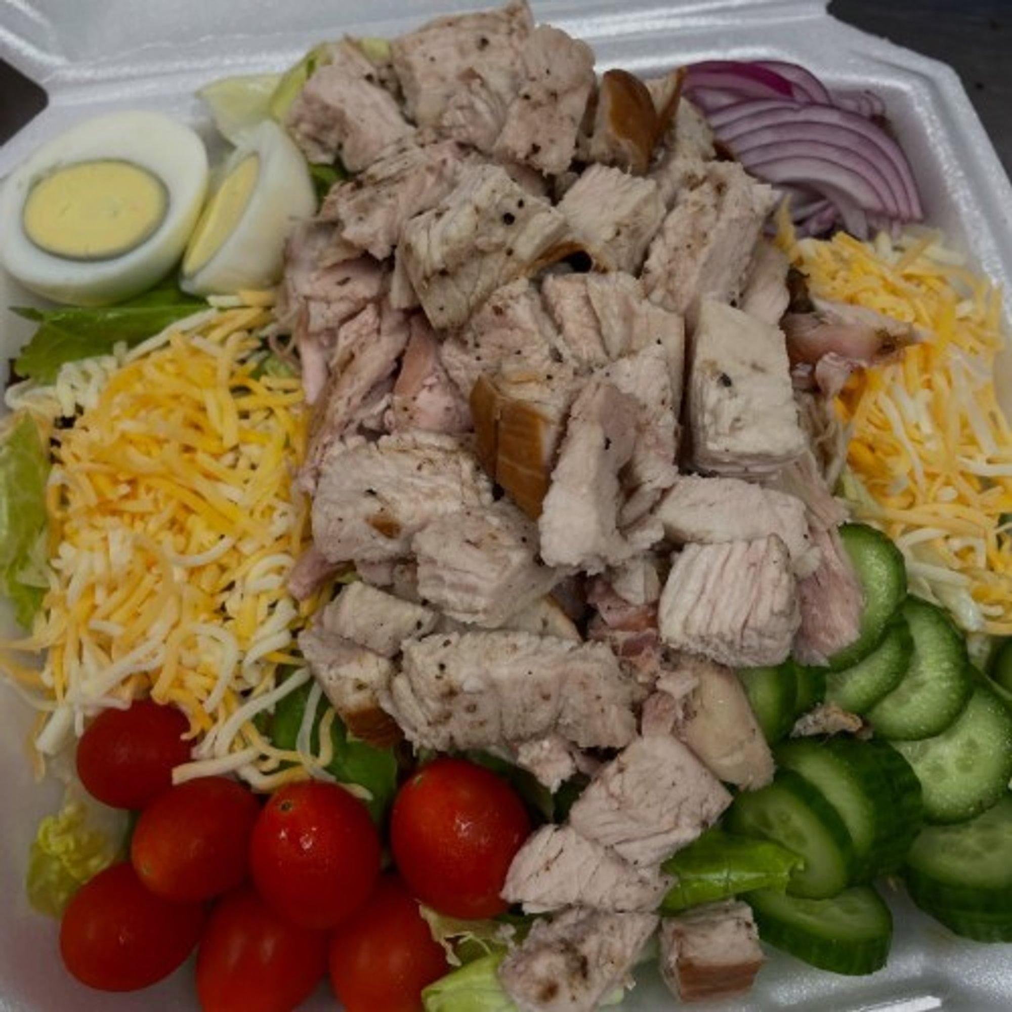 Grilled Turkey Salad