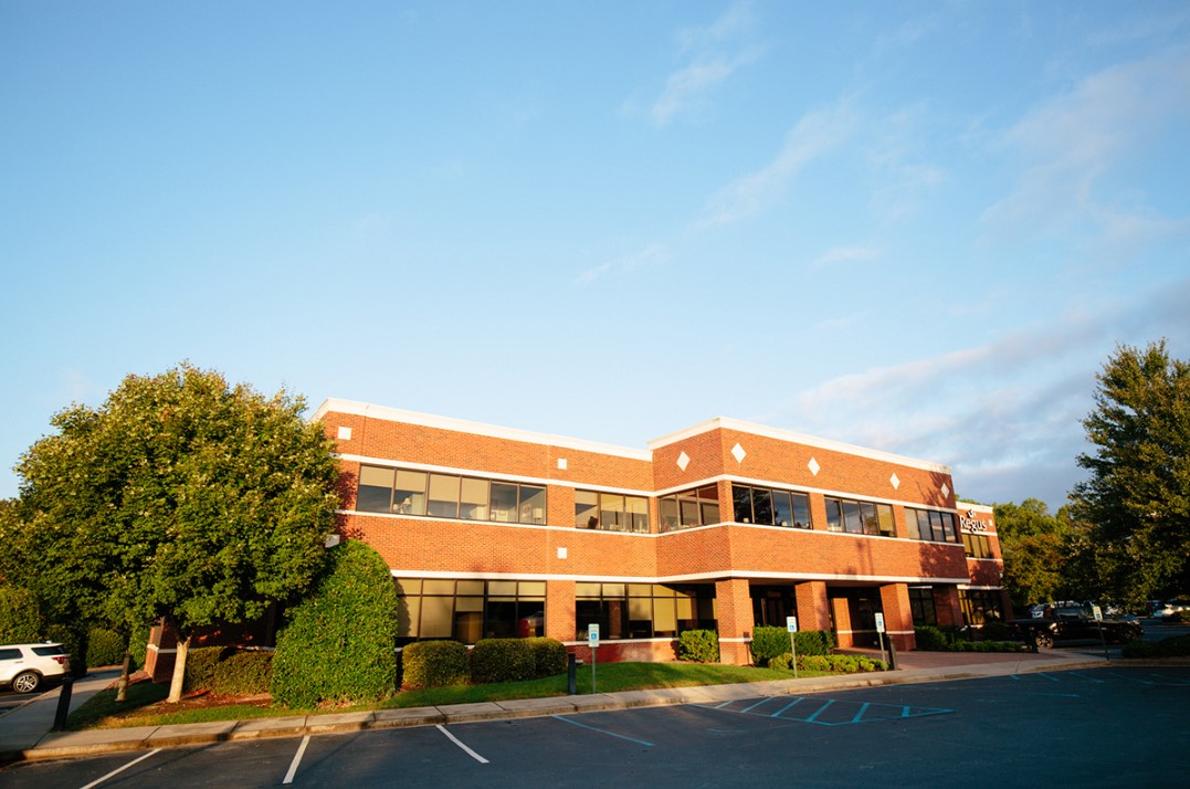 Greenville Digital Marketing Agency office building front entrance.