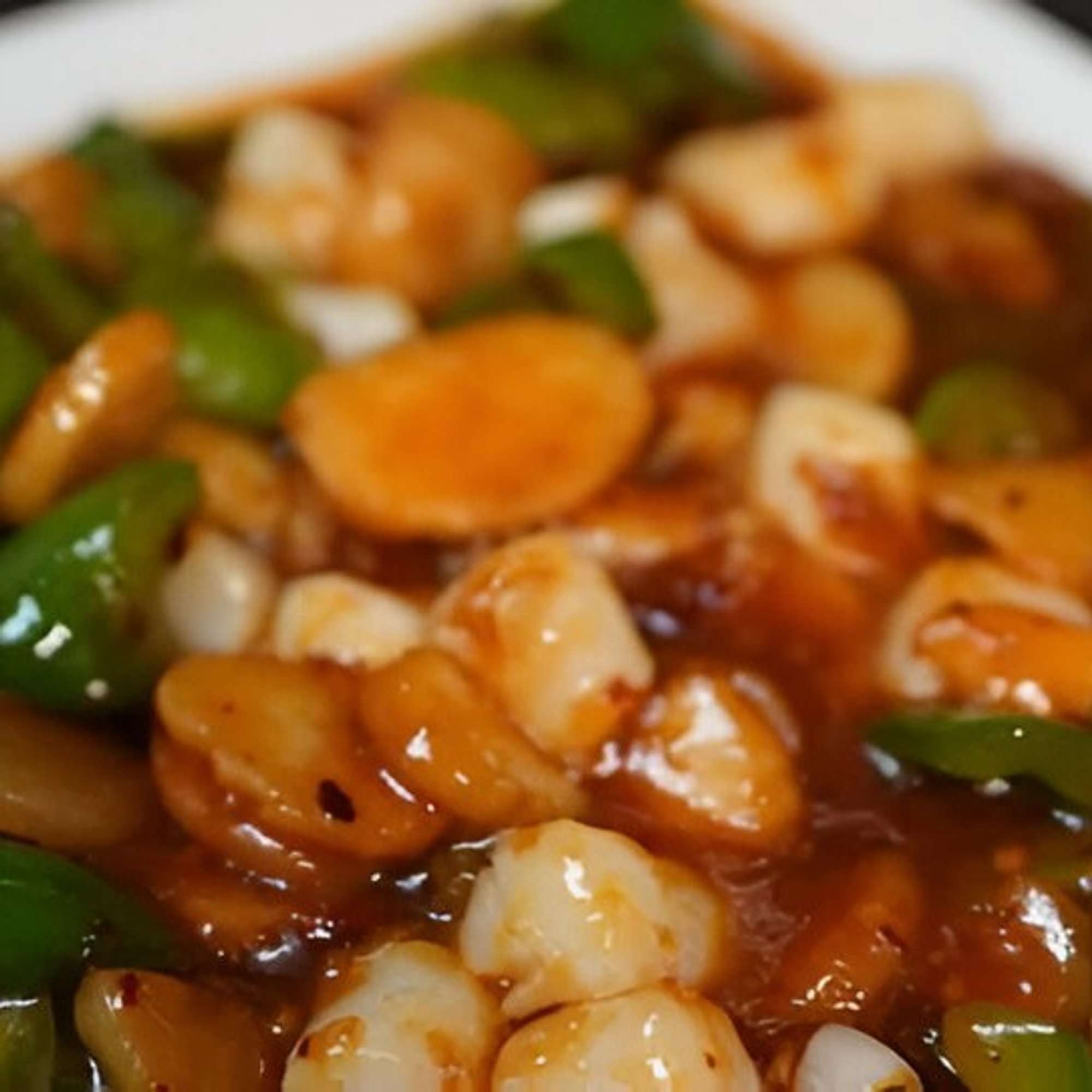 Scallop in Garlic Sauce