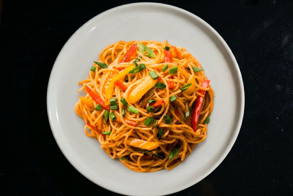 Veg Hakka Noodles