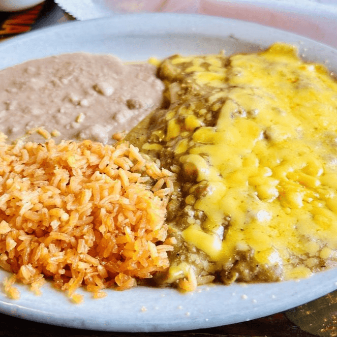 Cheese Enchilada Plate