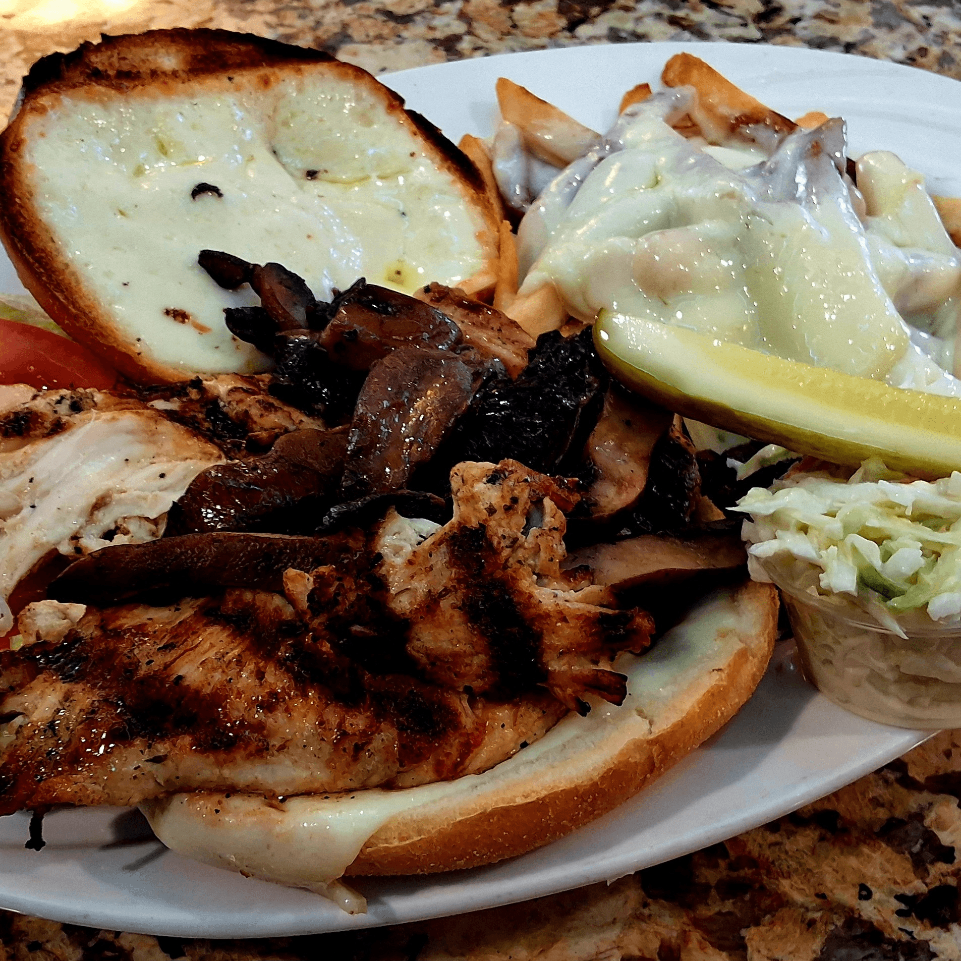 Chicken & Portobello Sandwich