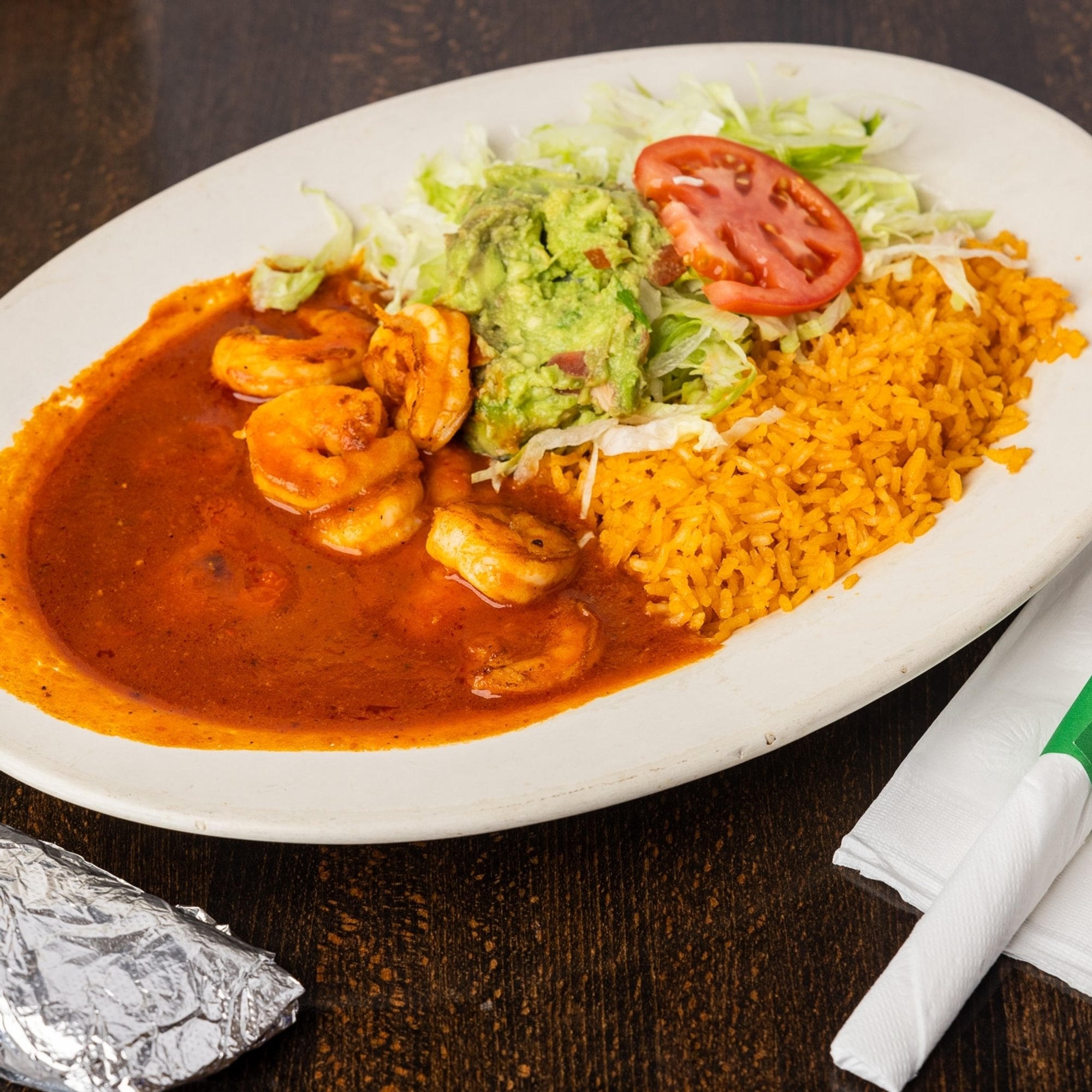 Camarones a la Diabla