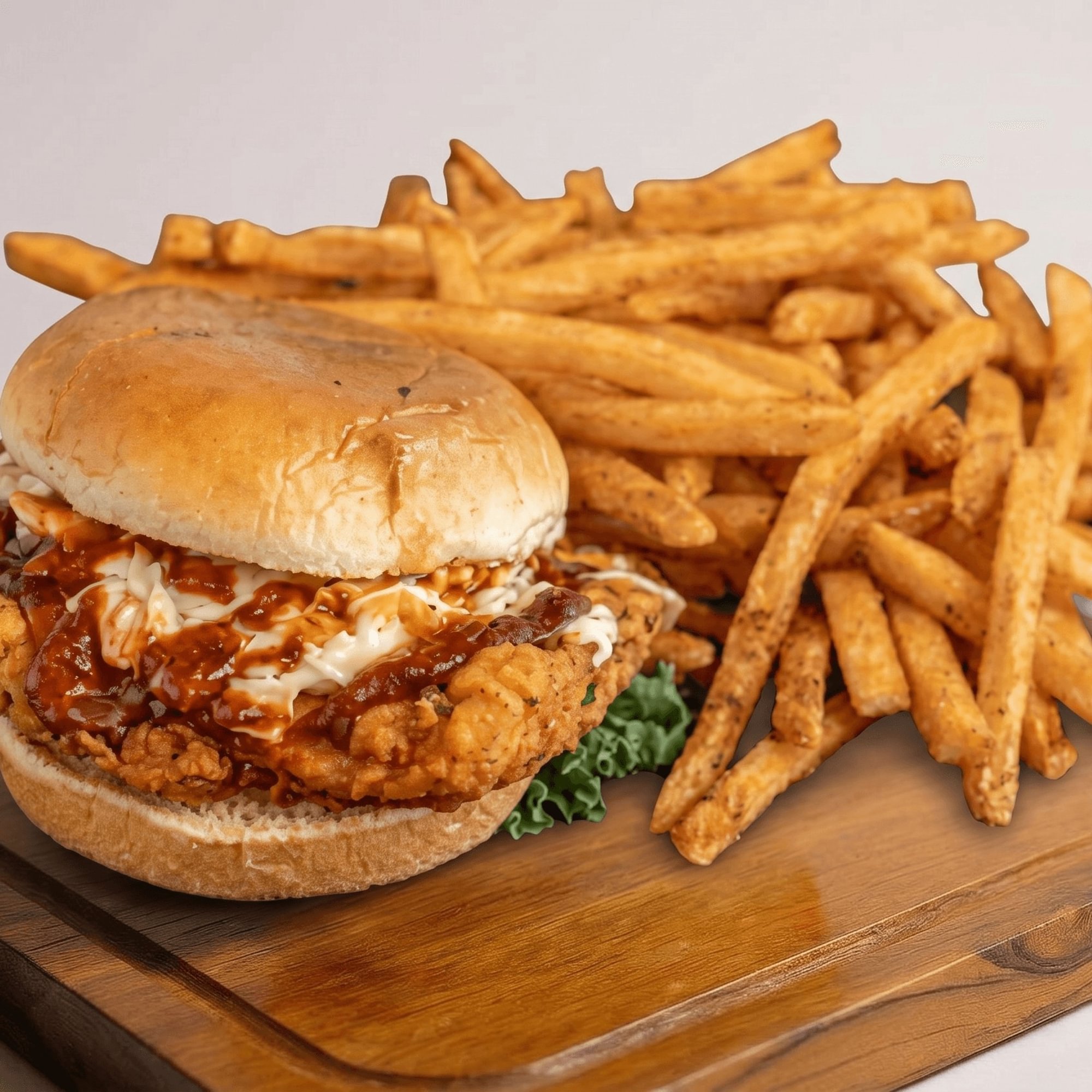 Zaffron Chicken Sandwich Meal