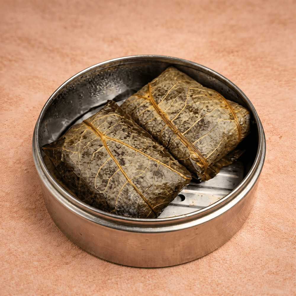 Sticky Rice in Lotus Wrap (糯米鸡)