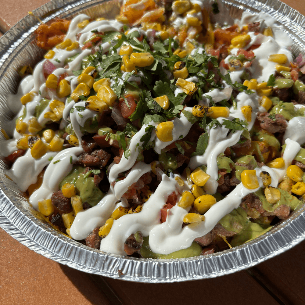 Carne Asada Waffle Fries