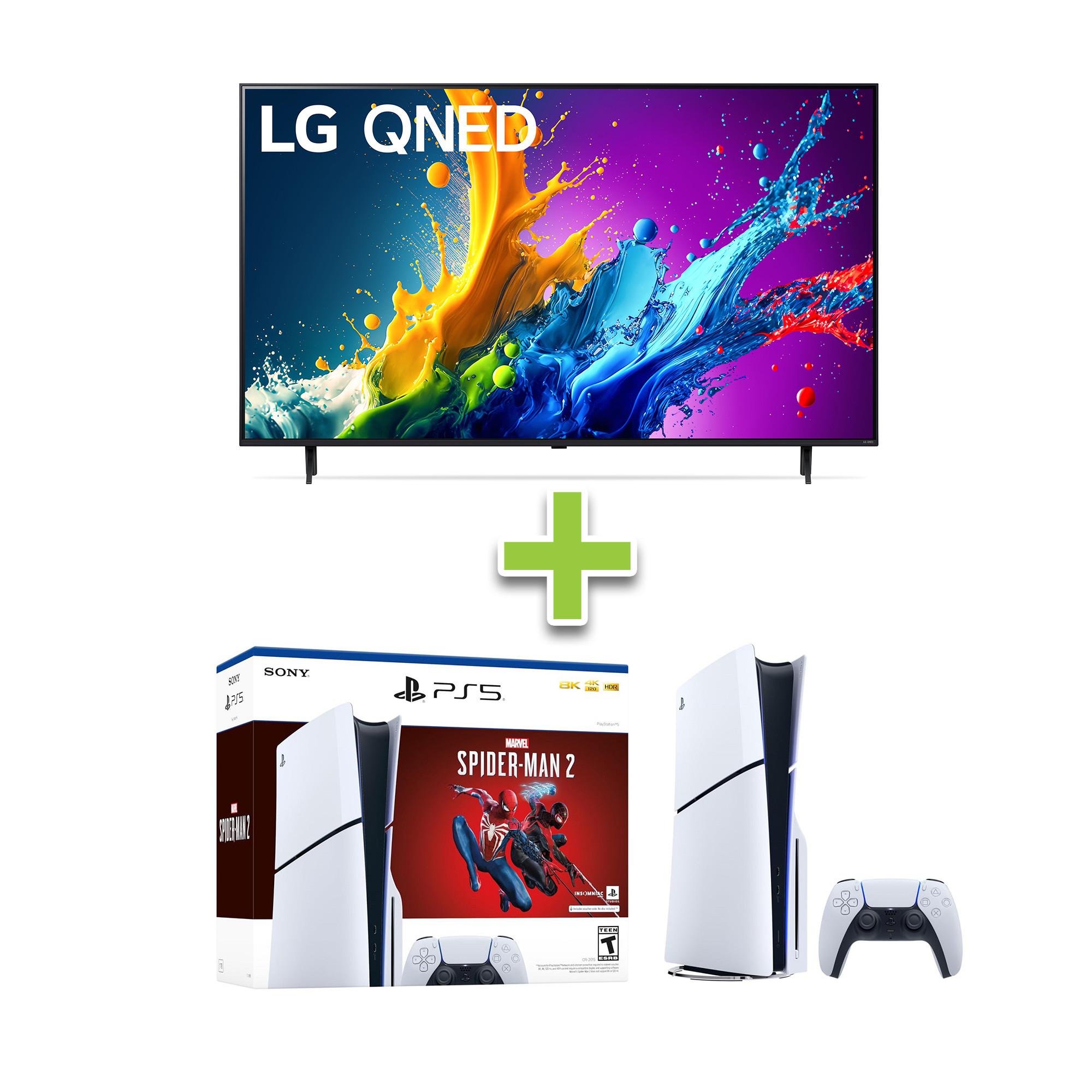 55" LG QNED TV & Playstation 5