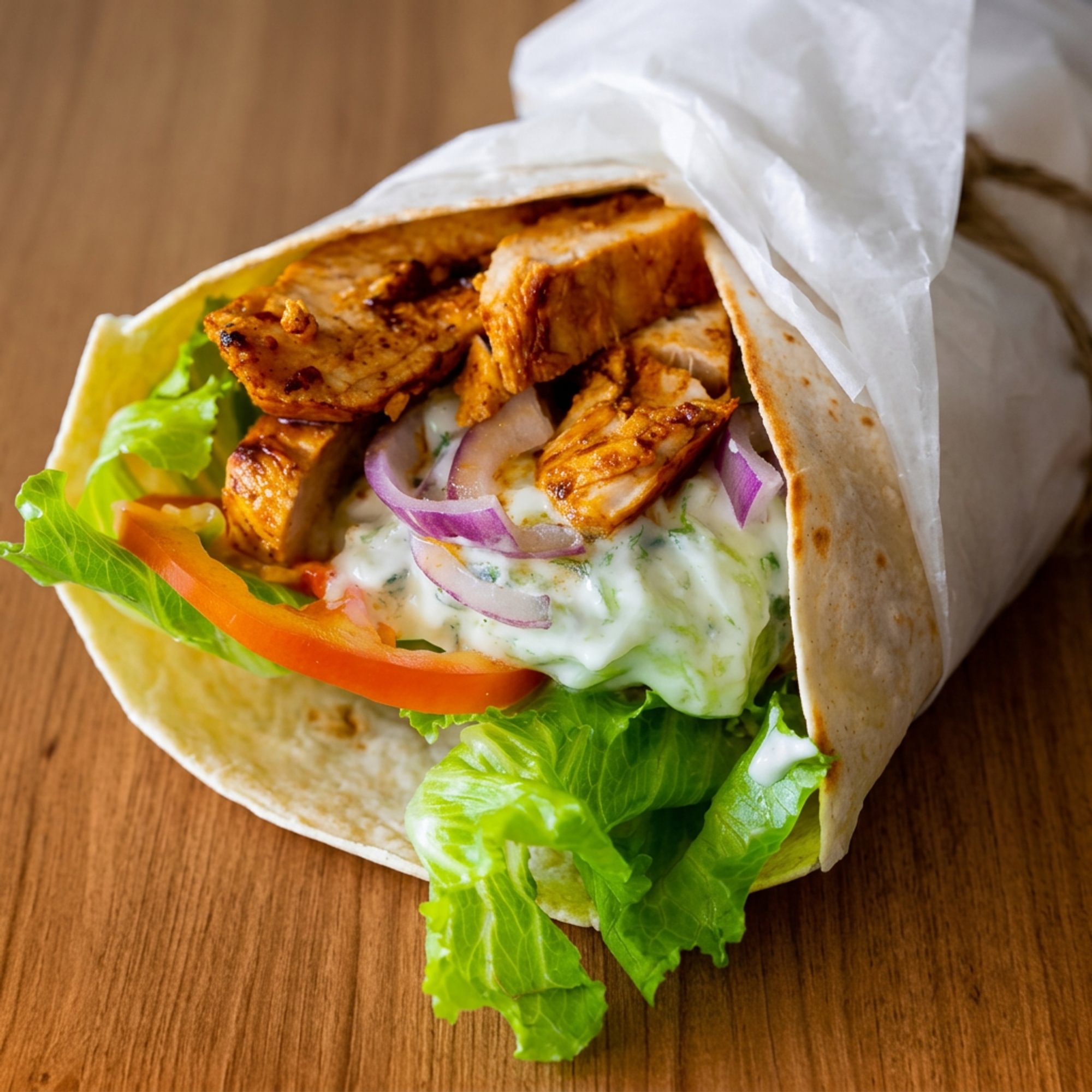 Grilled Chicken Wrap