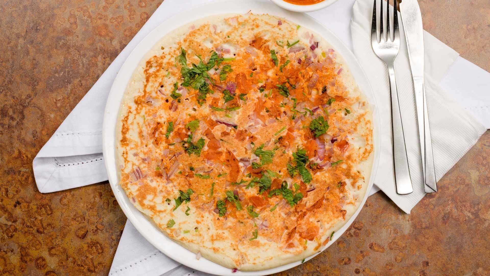 Sponge Dosa - Uttapam
