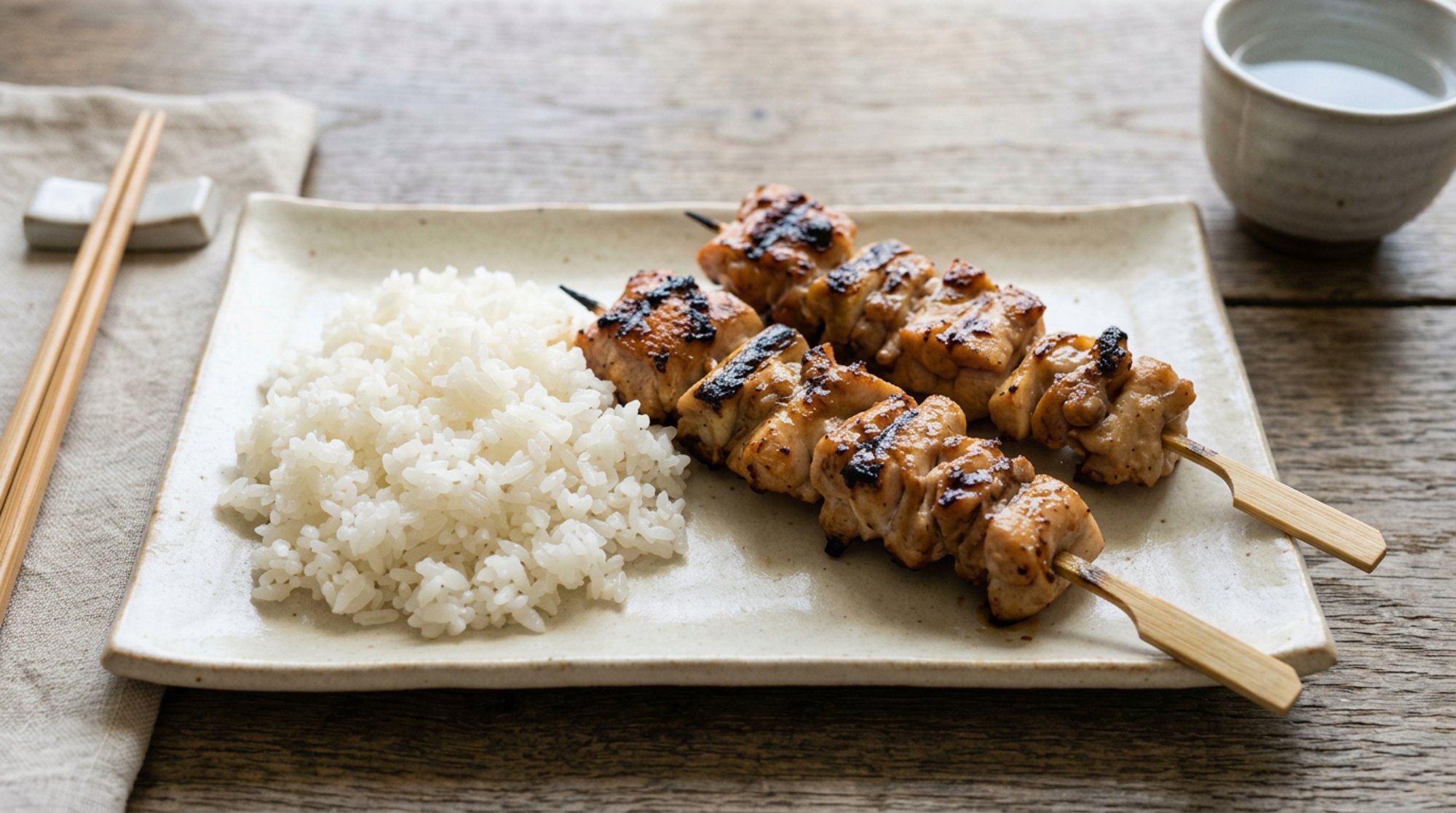 Double Down Teriyaki Skewers