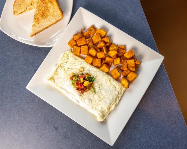 Veggie Egg White Omelette