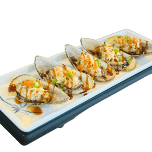 Baked Mussels (5 Pieces)