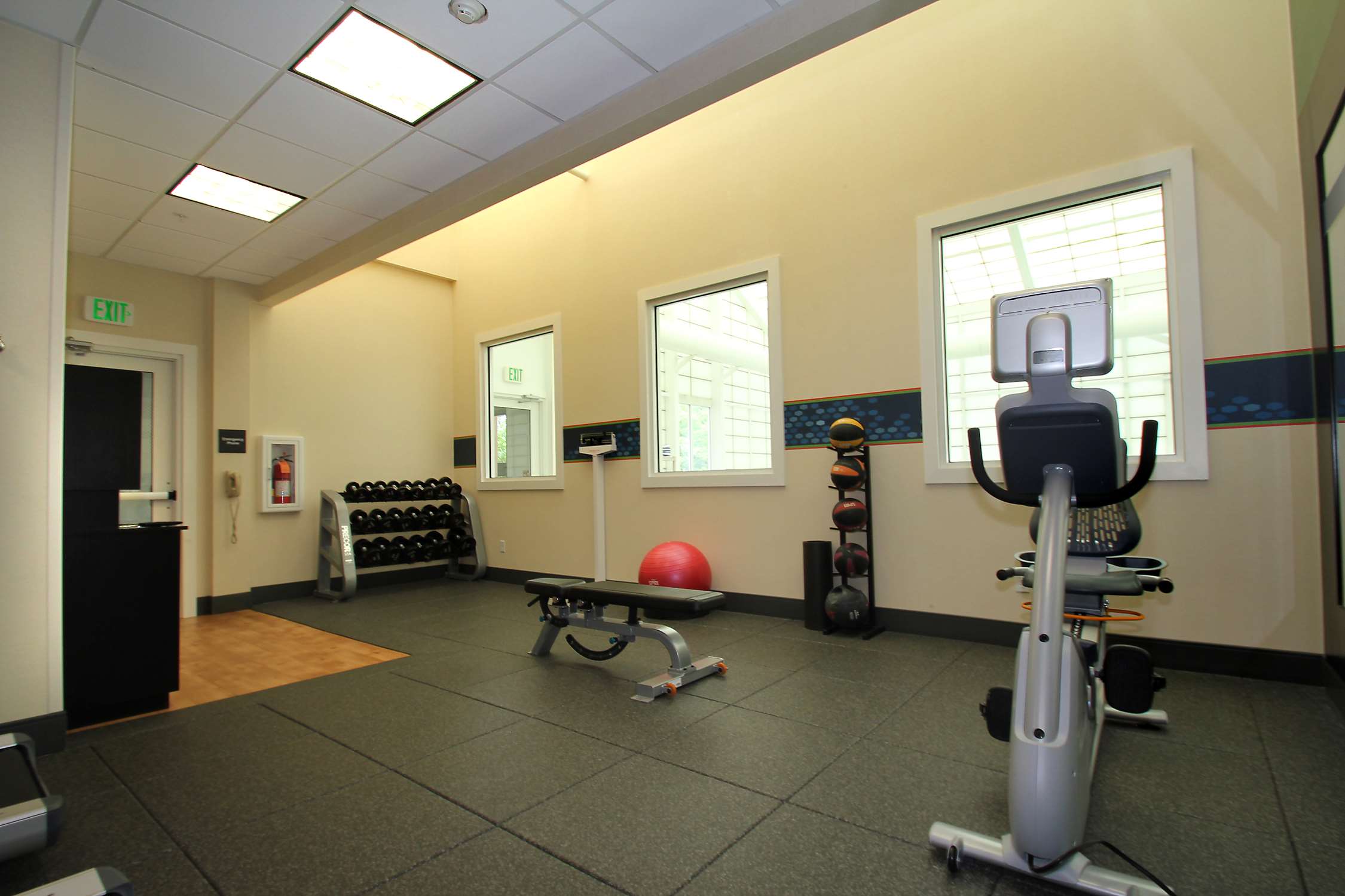 Health club  fitness center  gym