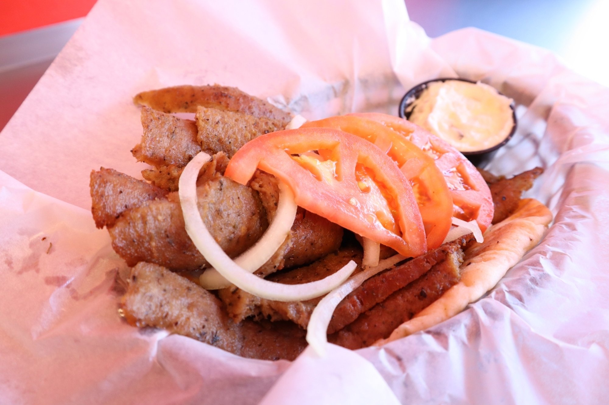 Gyro Sandwich Fries & Drink