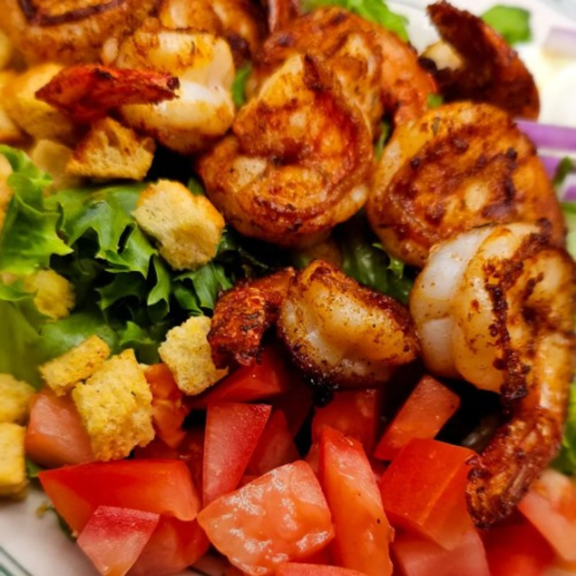 Blackened Shrimp Salad
