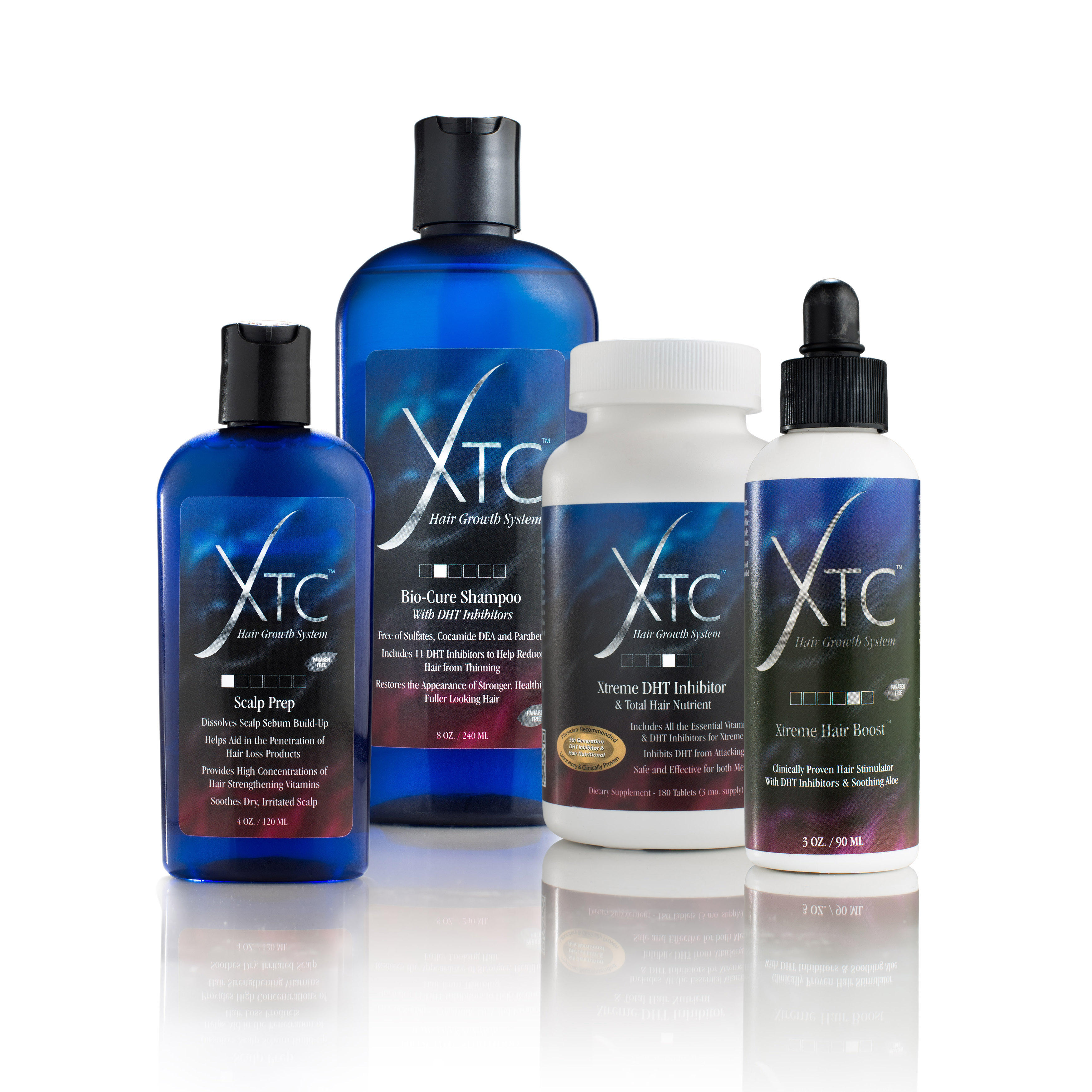 XTC products for Hair Loss