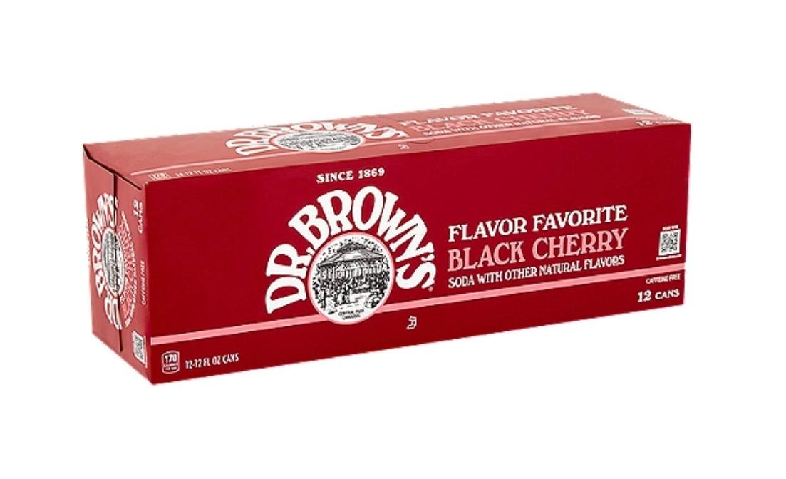 Dr. Brown’s Black Cherry 12pk