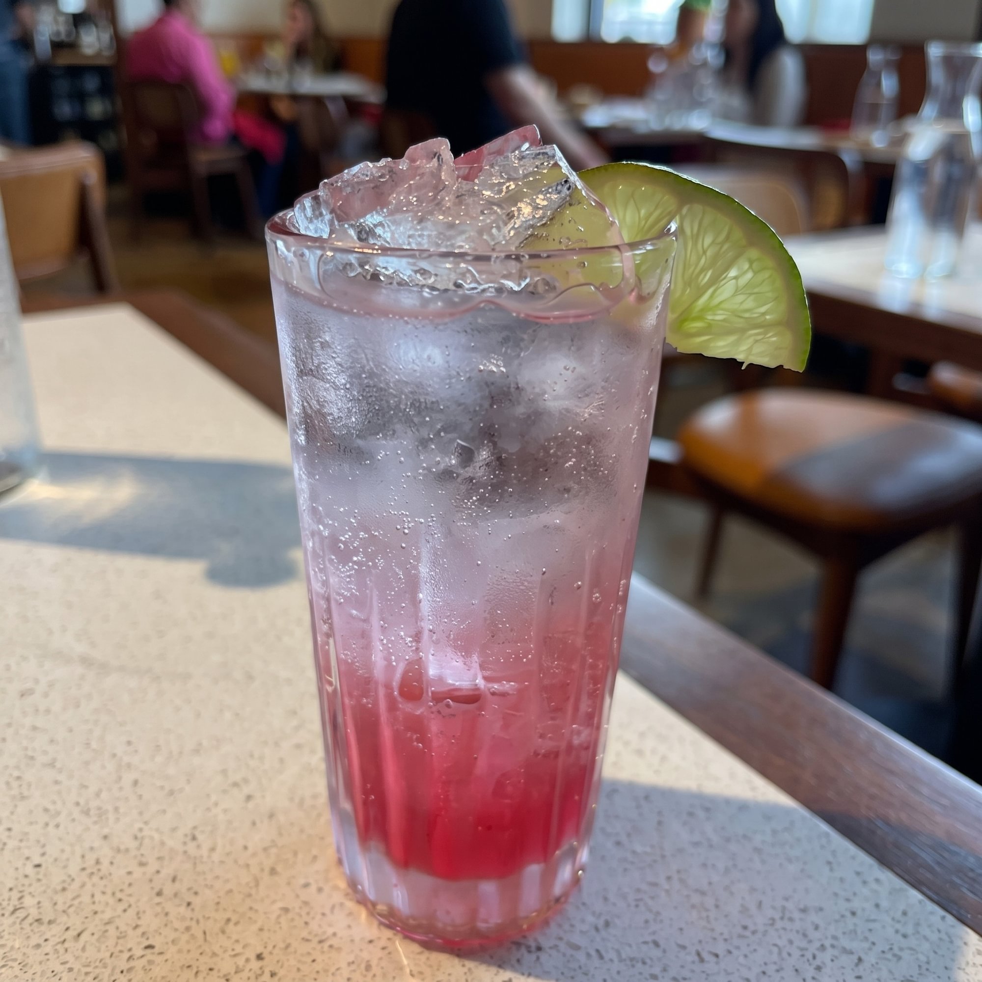 Cranberry and Seltzer