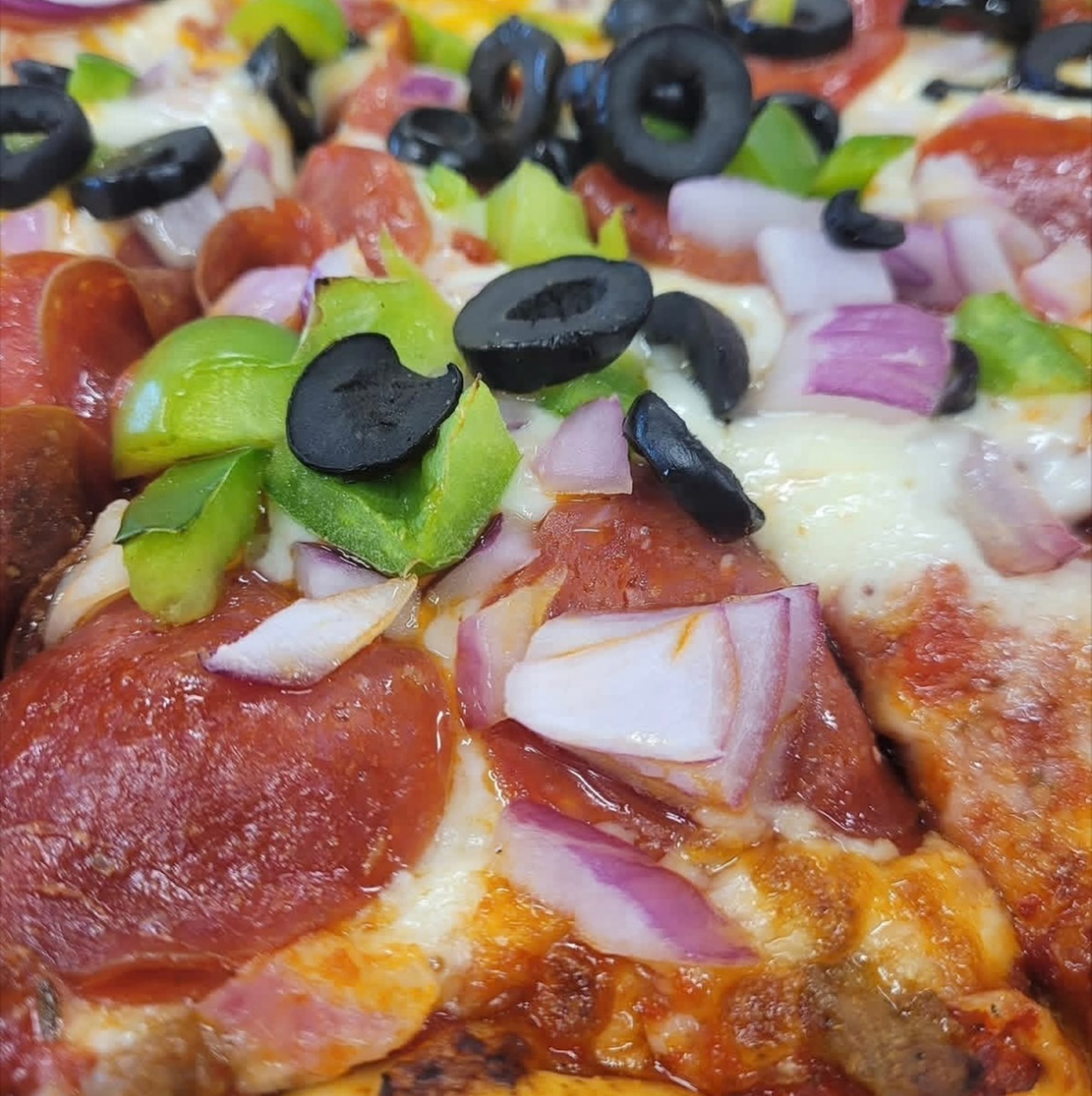Sicilian Veggie Pizza