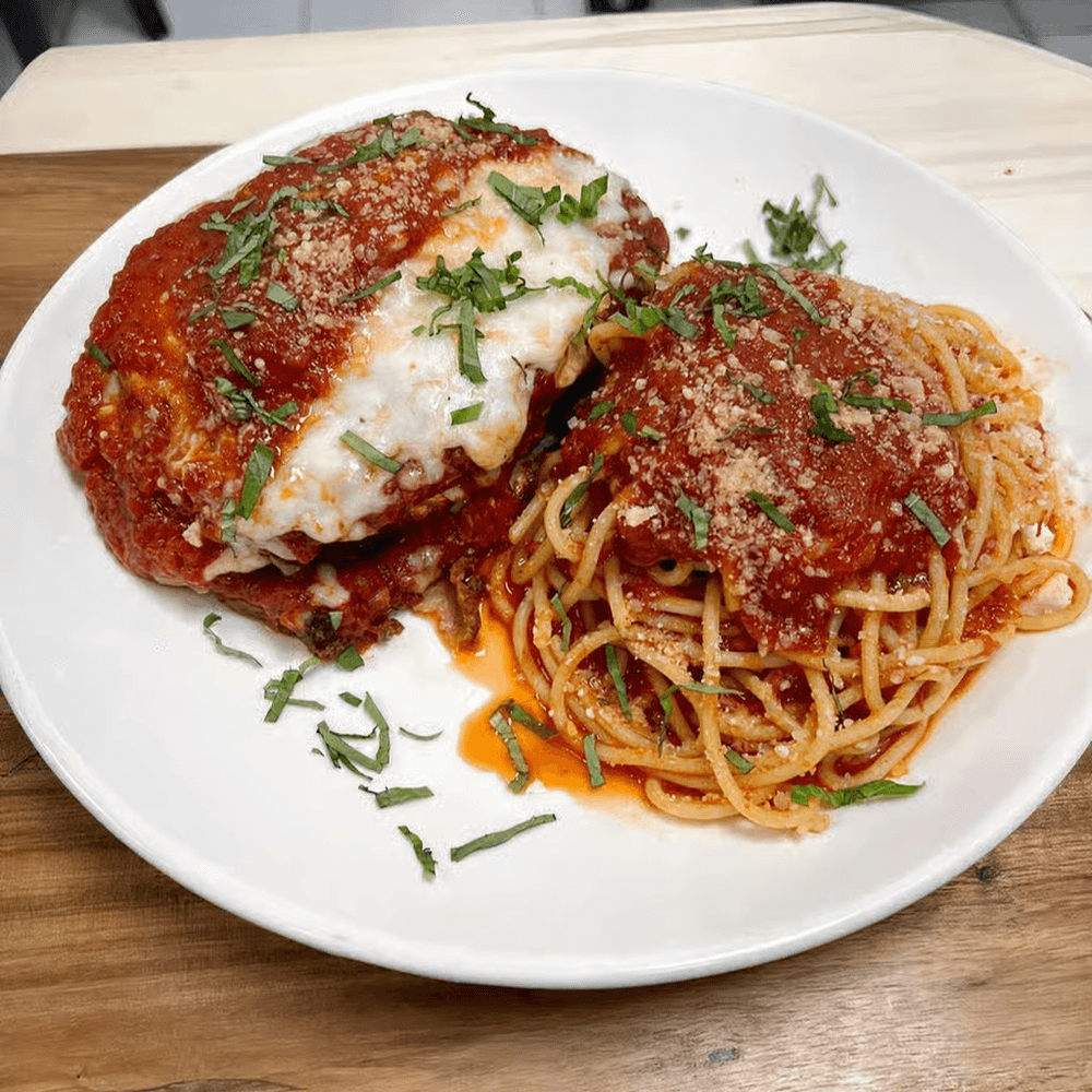Eggplant Parm Pasta