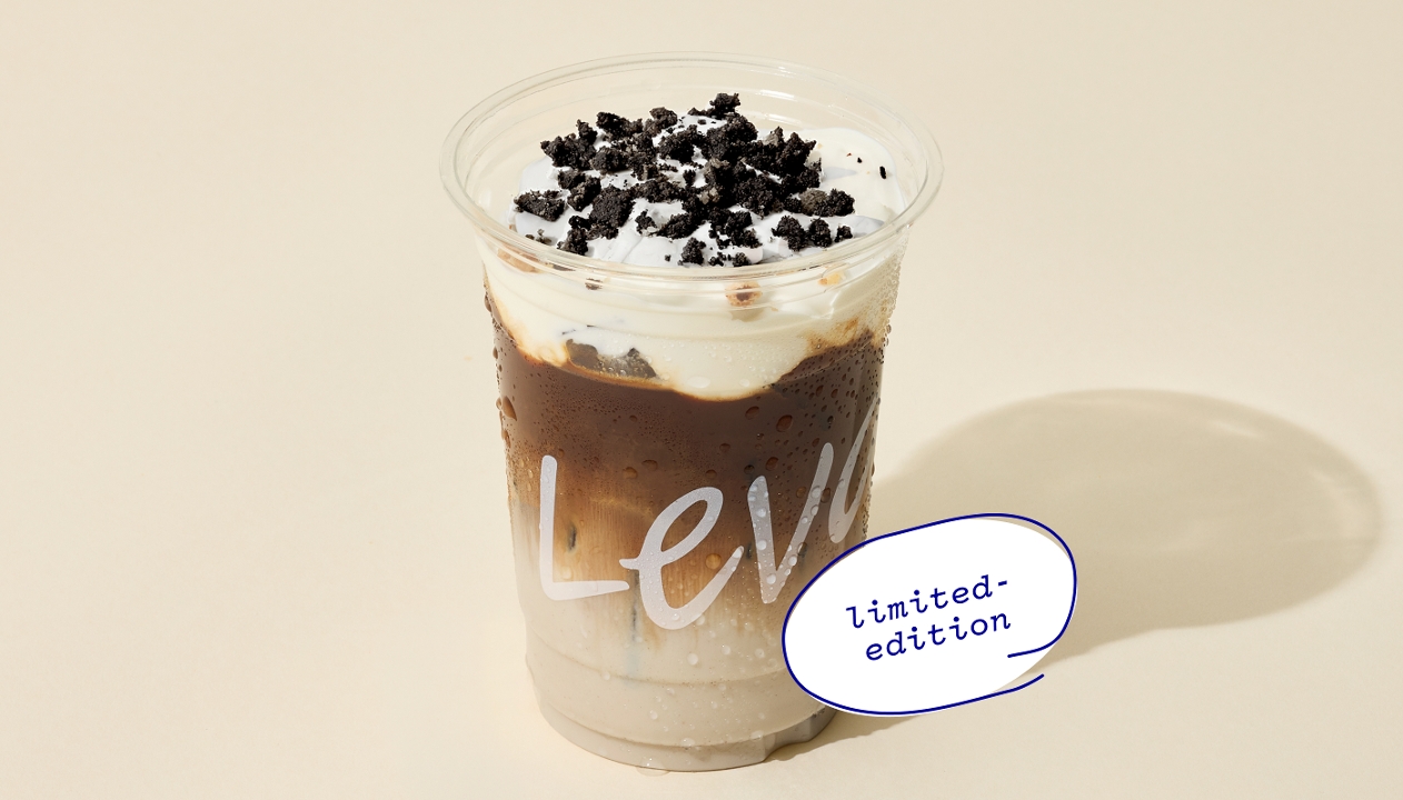 Black and White Cookie Milk Latte