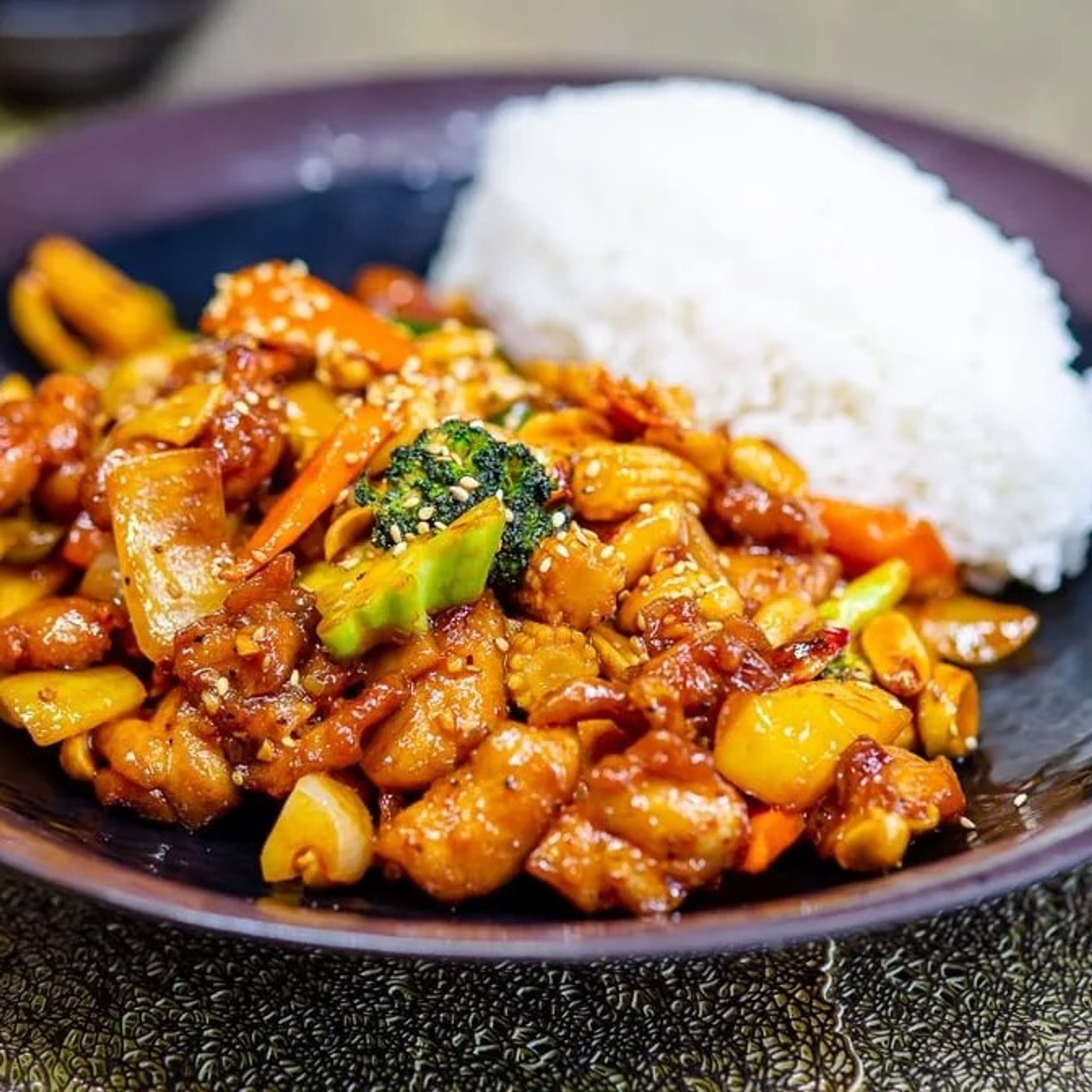Kung-Pao Chicken Wok
