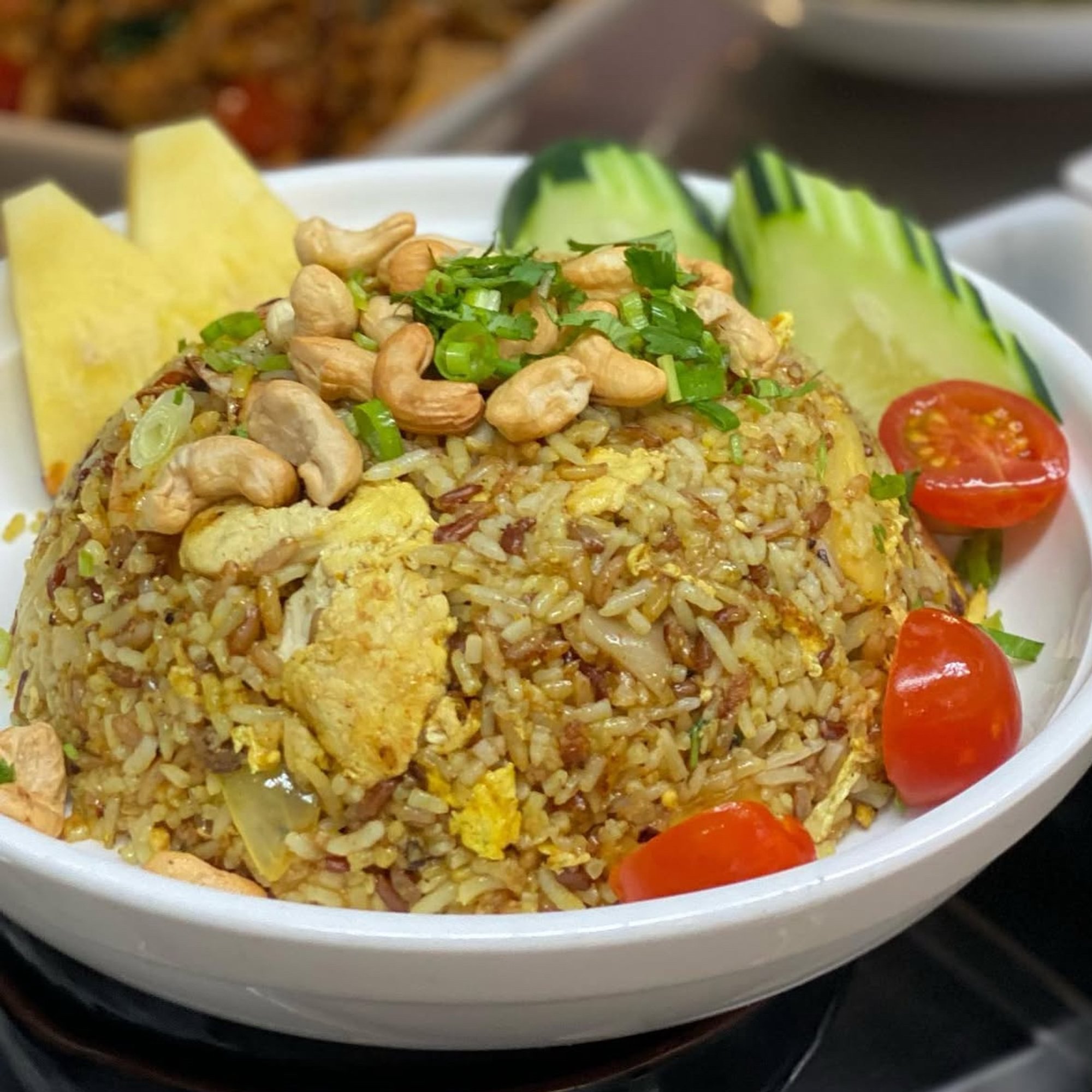 Kow-Pad-Sapparod (Pineapple Fried Rice)