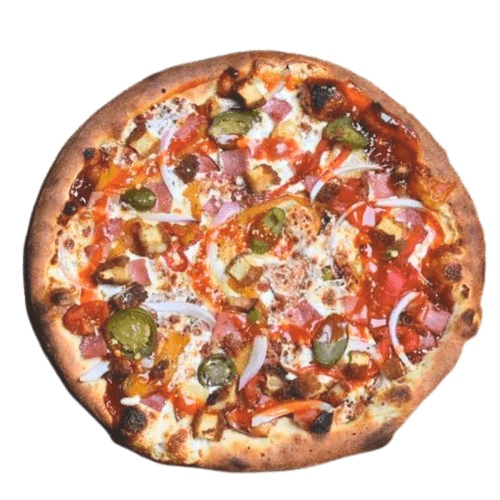 Rick's Hog and Chicken Pizza