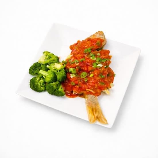Whole Fried Red Snapper with Chili Garlic Sauce