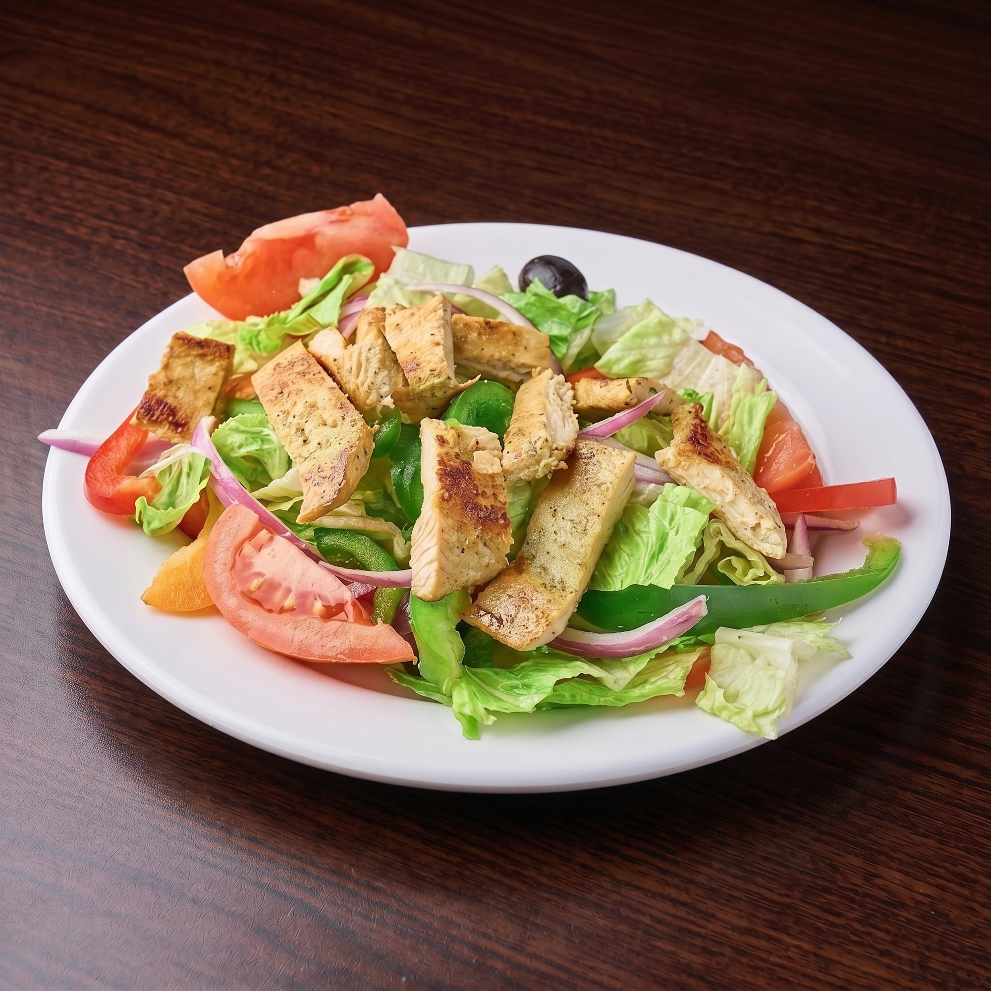 House Salad with Grilled Chicken